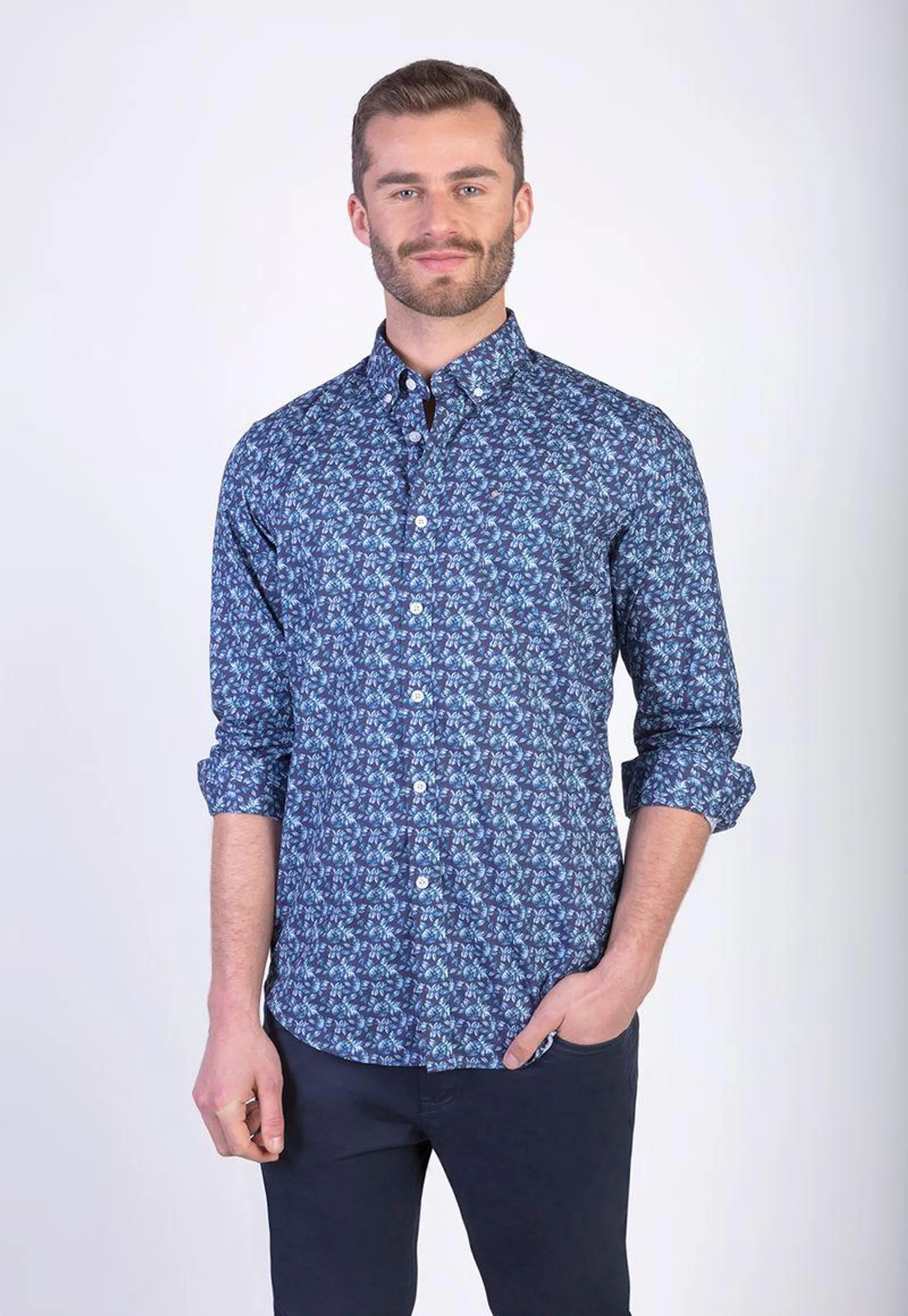 CAMISA PORTSMOUTH NAVY