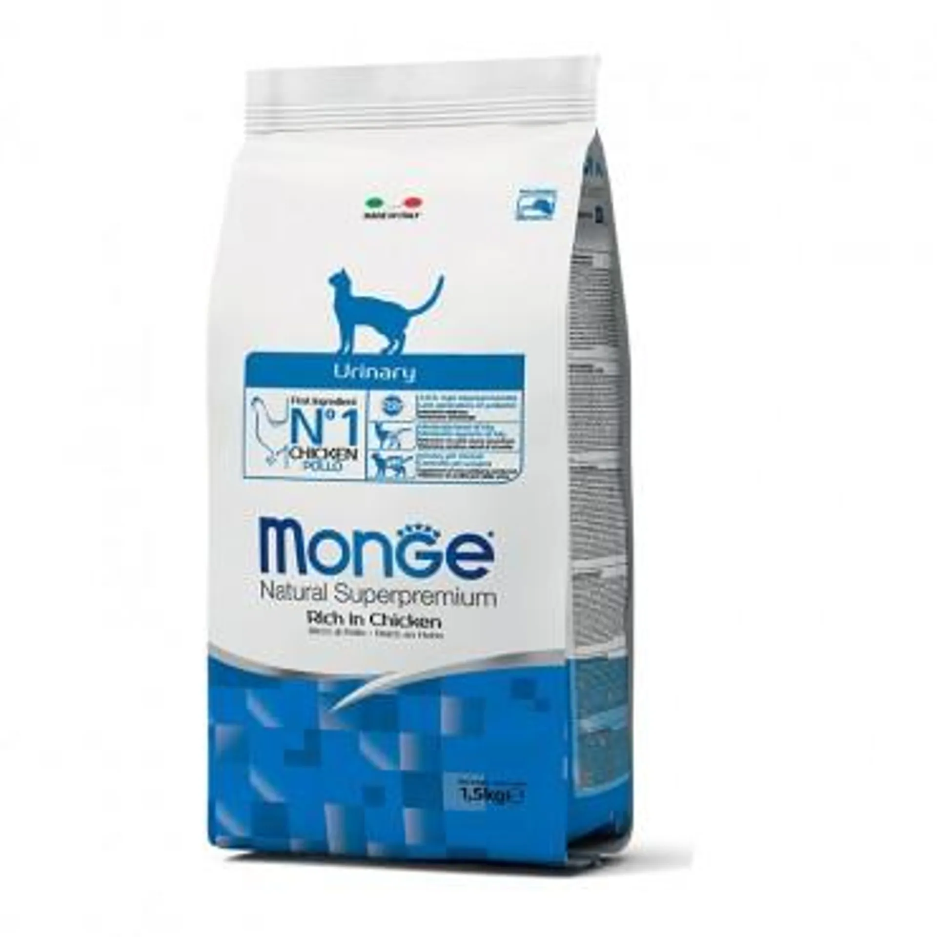 MONGE URINARY CAT CHICKEN 1.5 KG