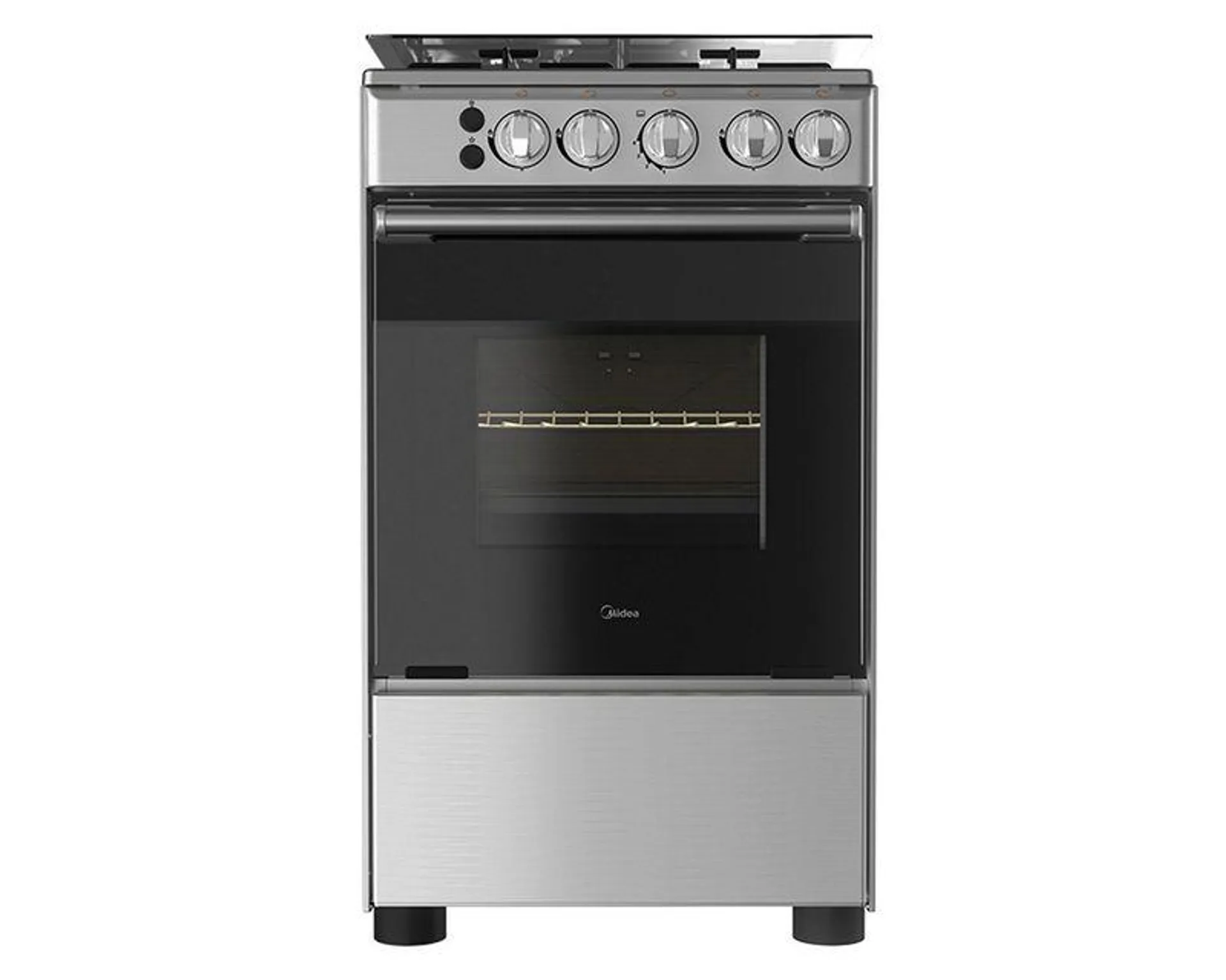 Cocina 4 quemadores MCG-4QSG20NS silver Midea