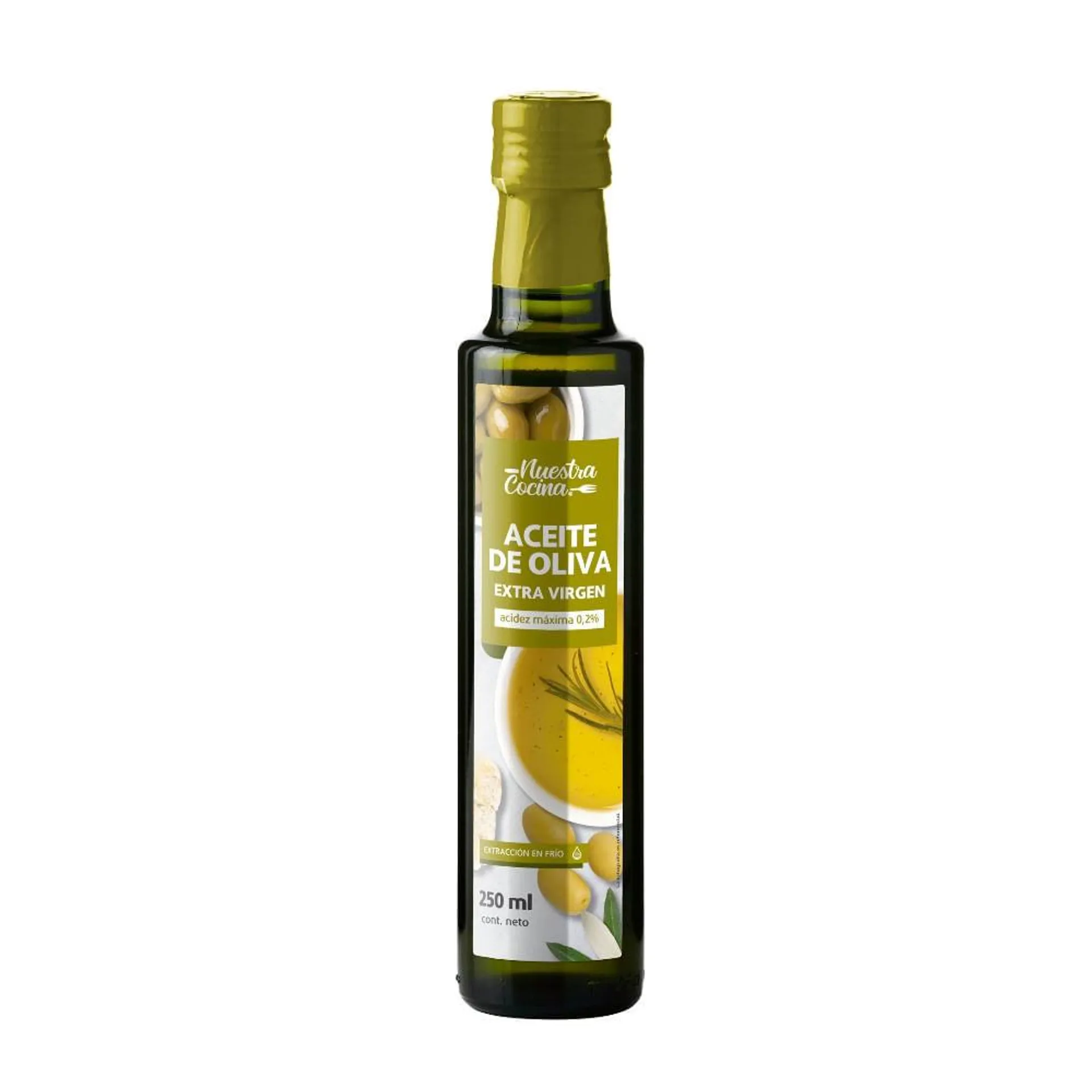 Aceite de oliva Nuestra Cocina extra virgen 250 ml