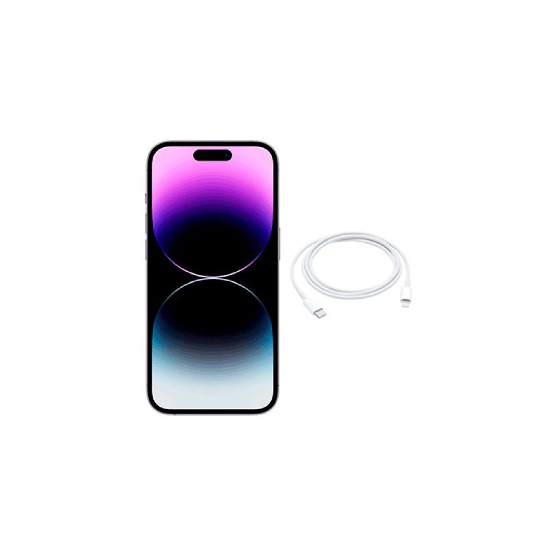 iPhone 14 Pro 256GB Morado + Cable (Seminuevo)