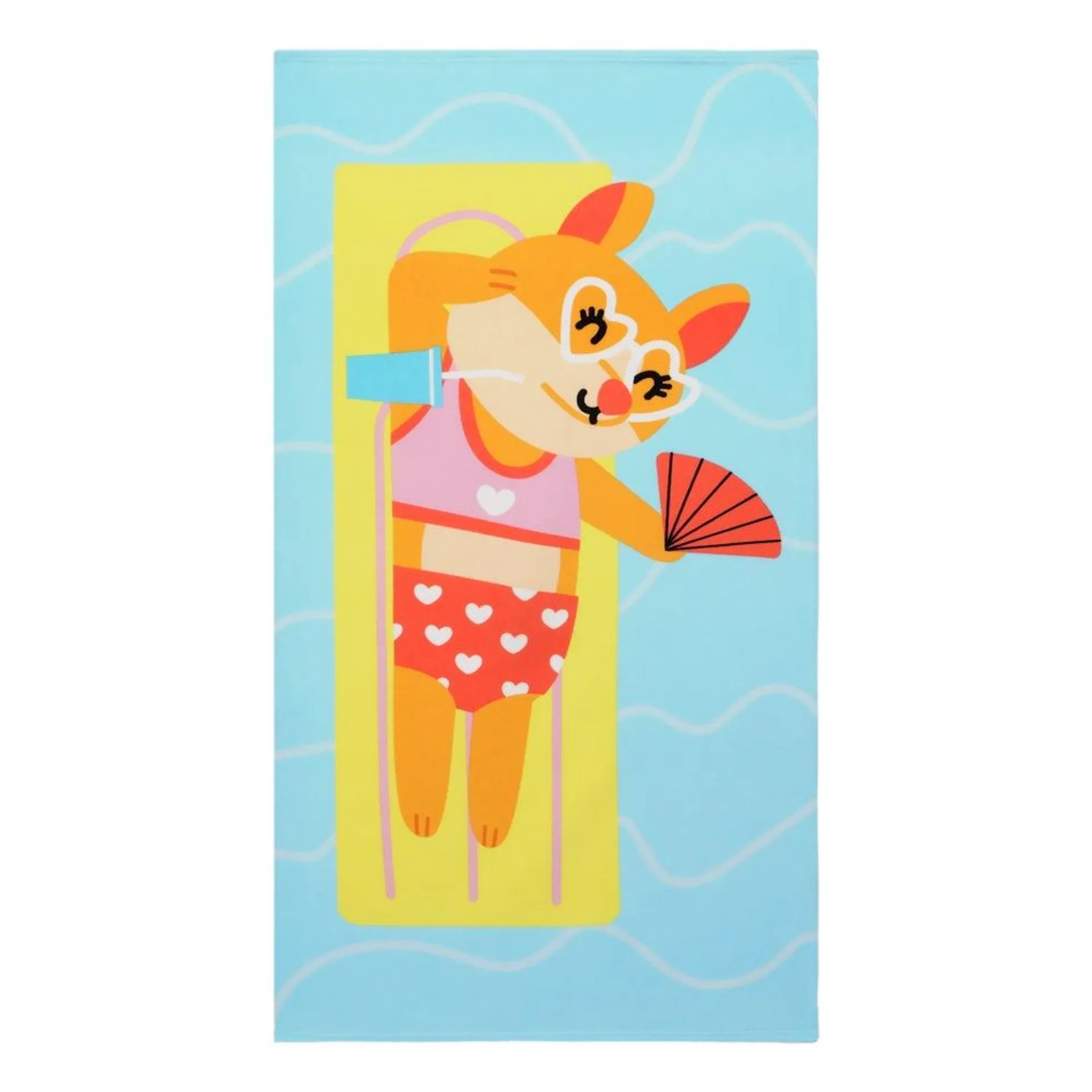 Toalla de playa infantil 70x140 cm