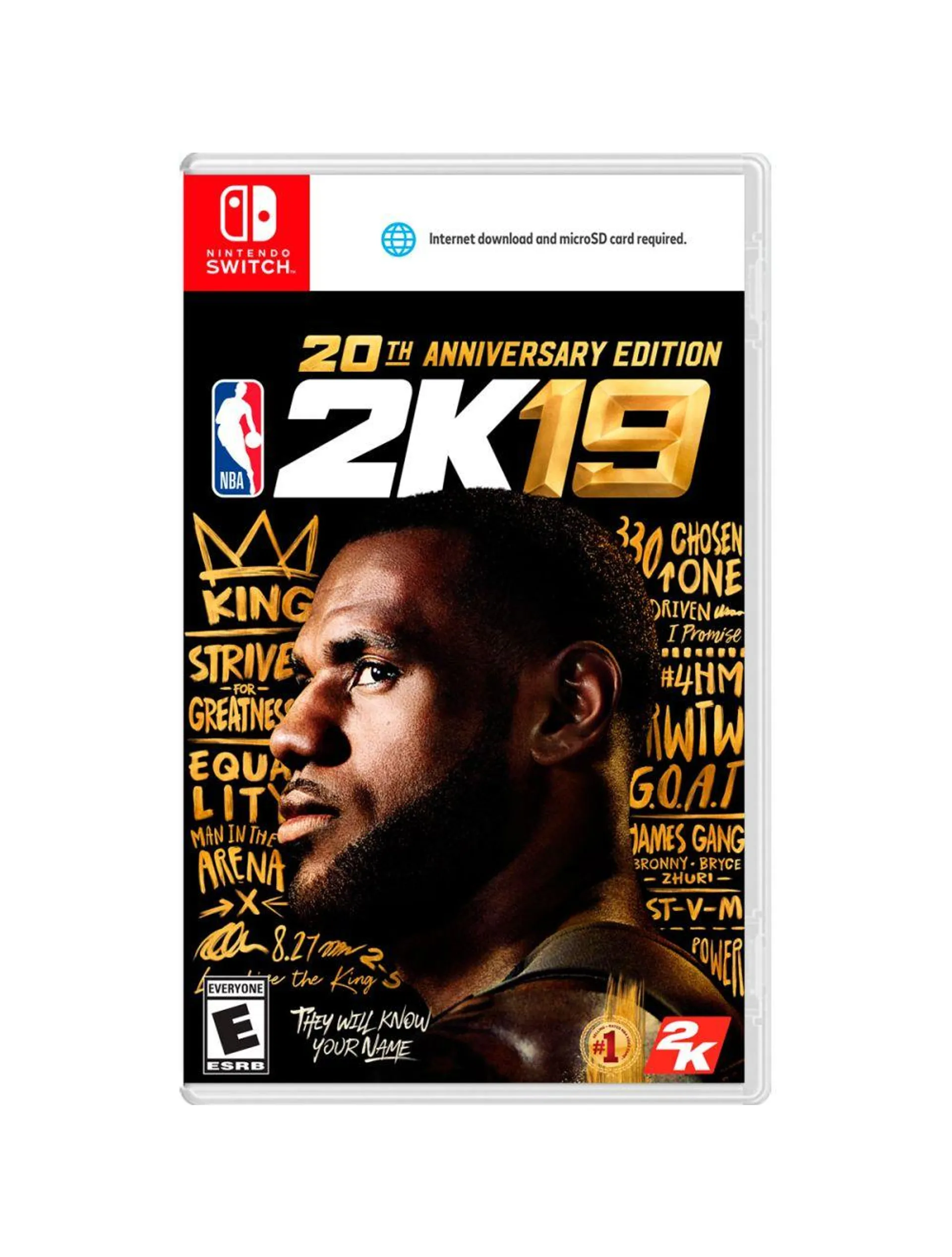 NBA 2K19 20Th Anniversary Edition Switch