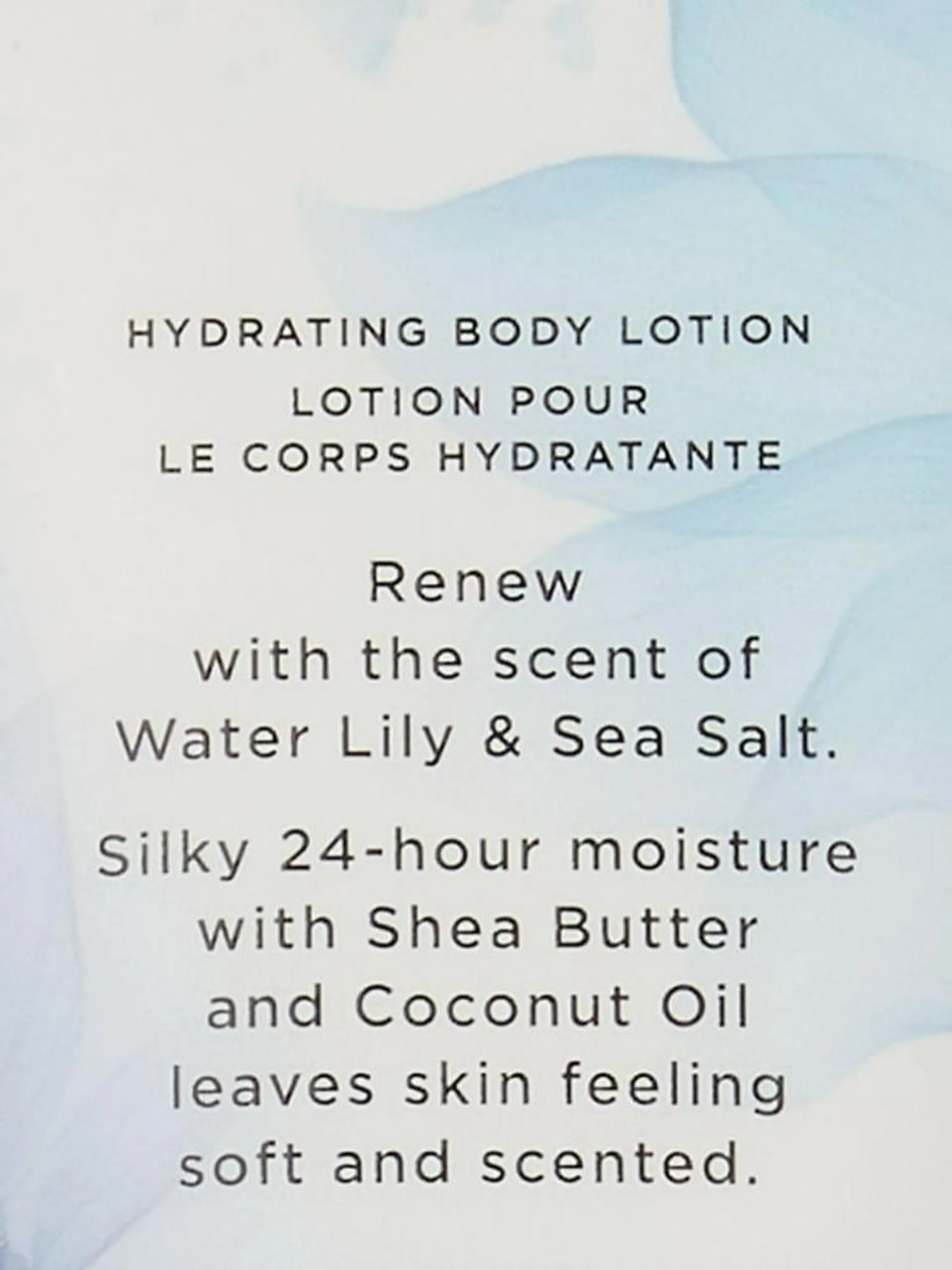 Crema Corporal Water Lily & Sea Salt