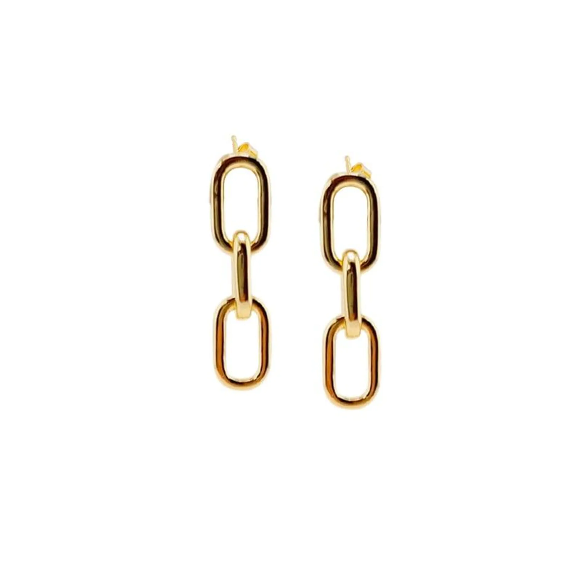 Aros Valencia Gold Baño de Oro 24k._