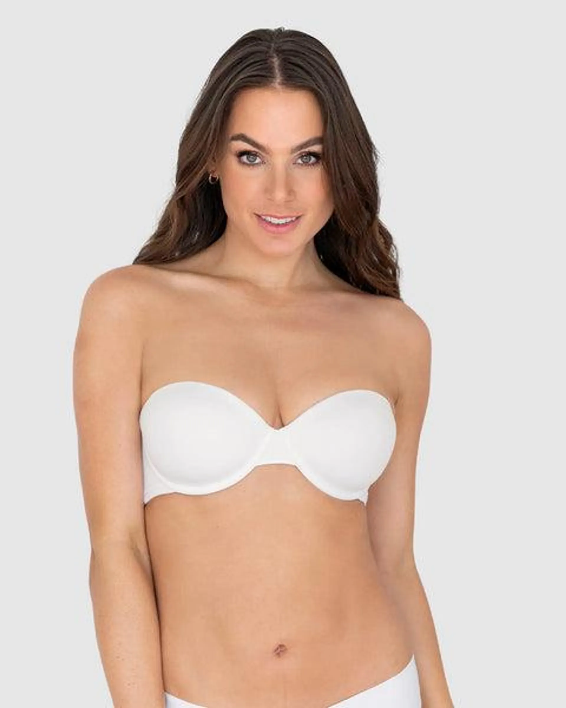 Sostén strapless sin realce Multilook