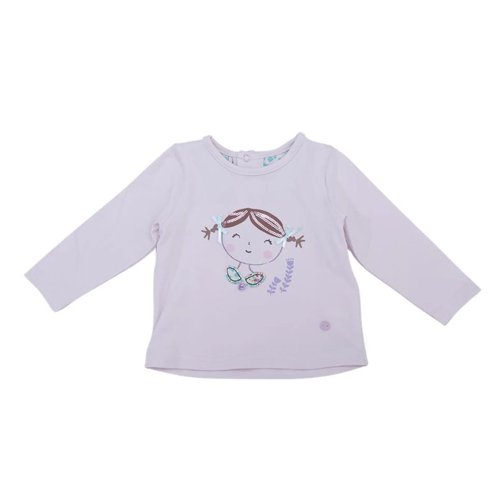 Polera M/L Bebé Niña Lila