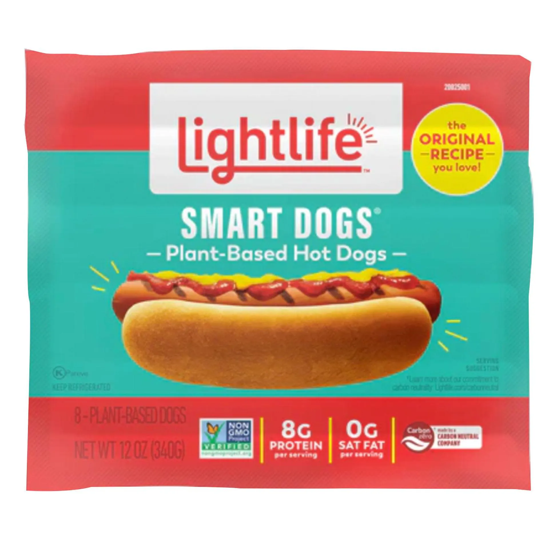 Salchichas veganas Smart Hot Dog 340 g