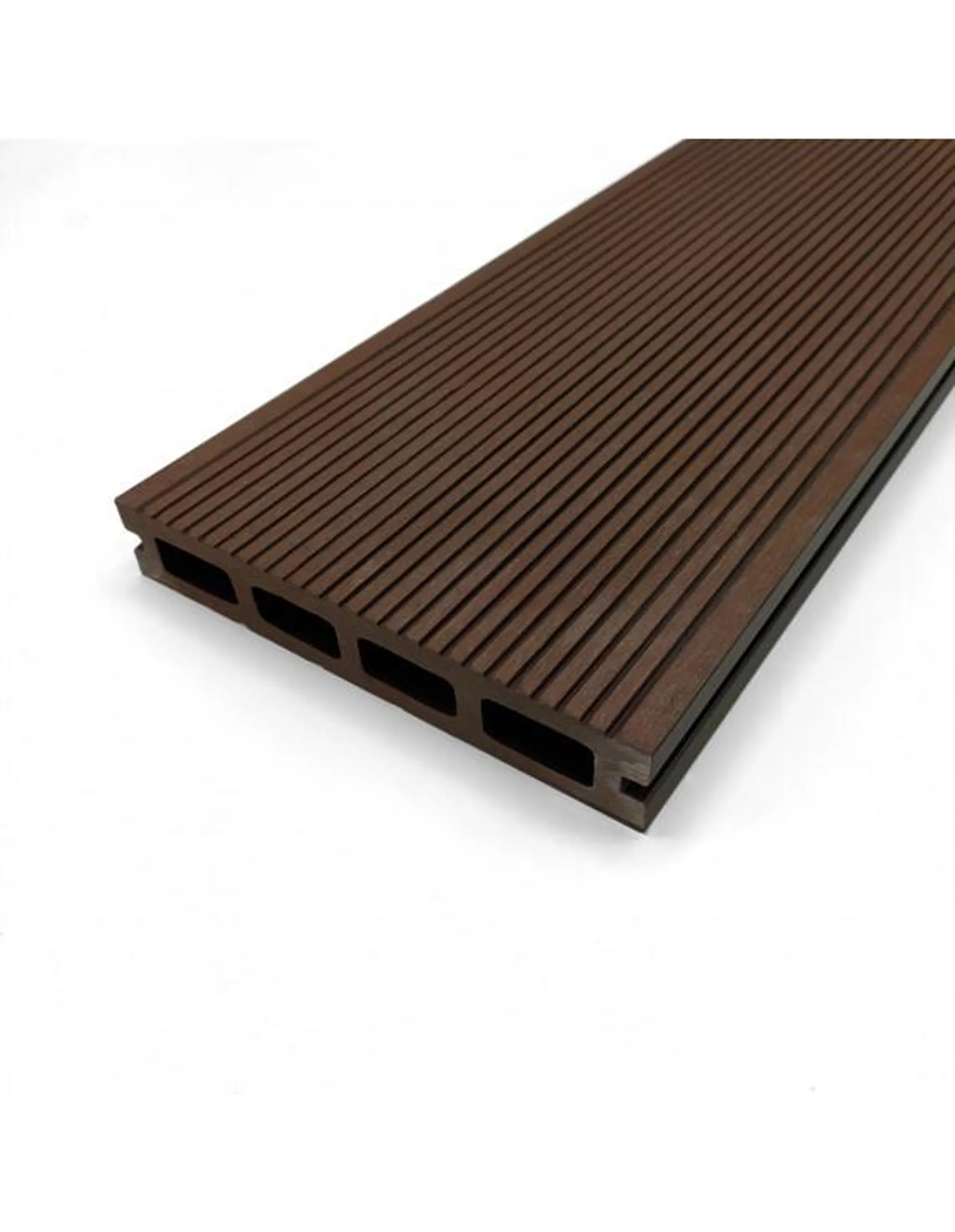 DECK RANURADO 2200X150X25 CHOCOLATE 150X25