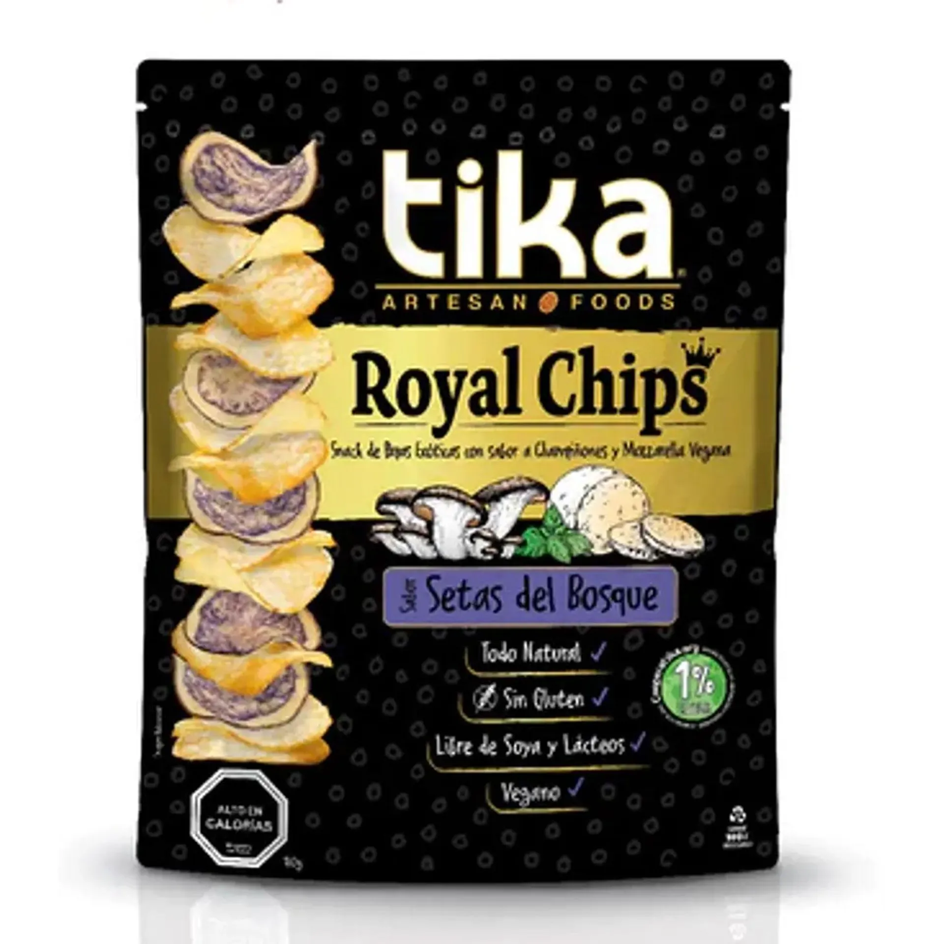 Snack Royal Chips setas del bosque 35 g