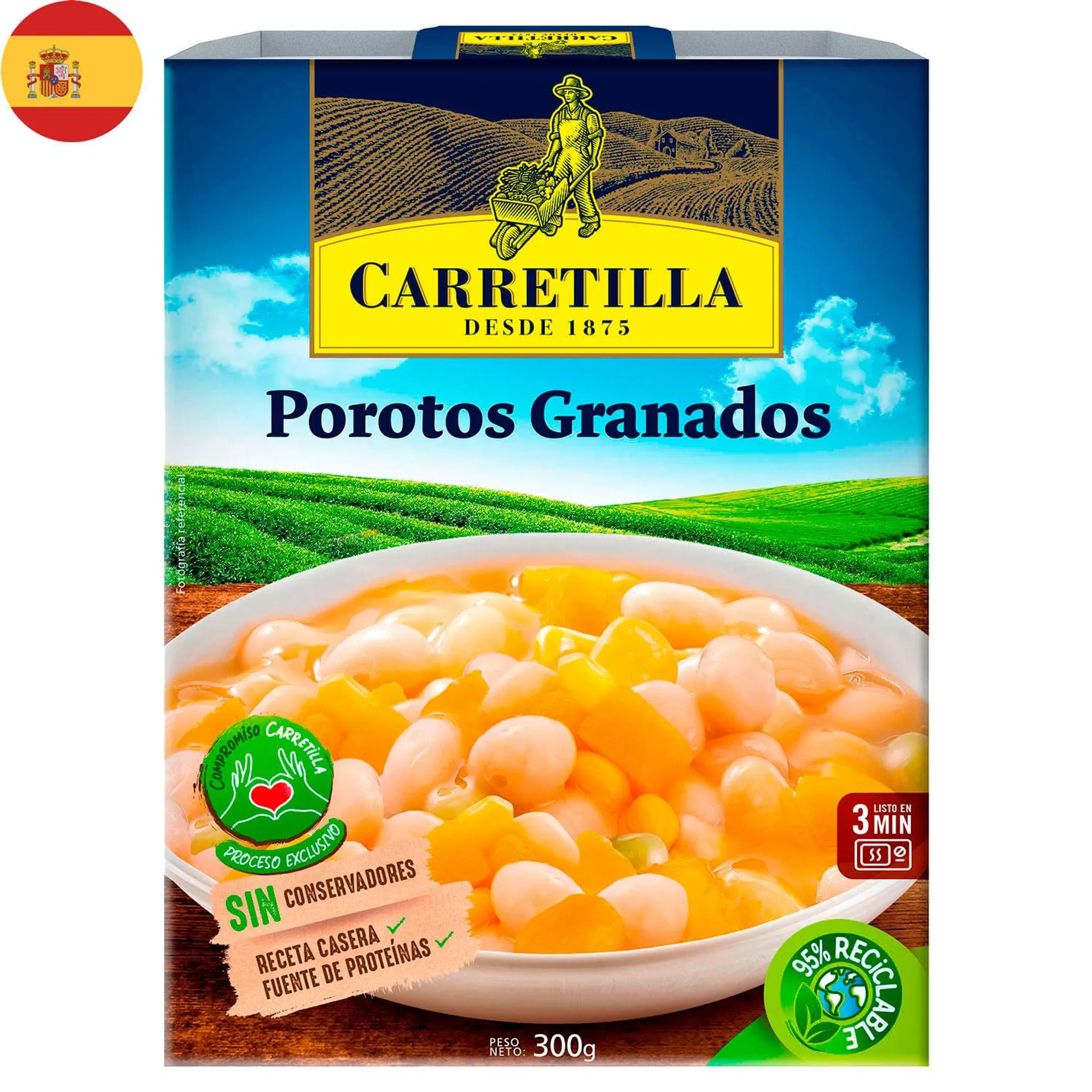 Porotos Granados Carretilla 300 g