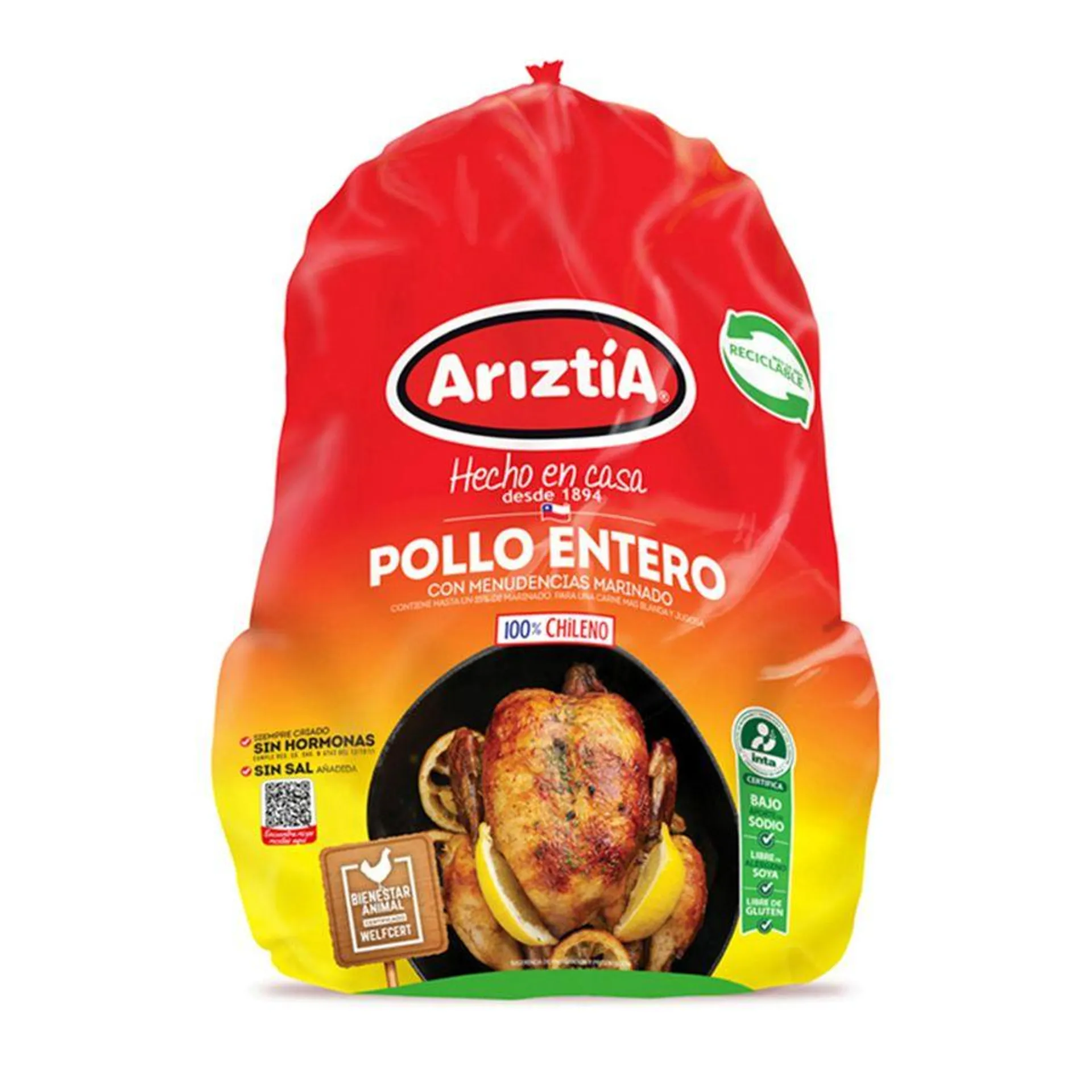 Pollo Entero Ariztía kg