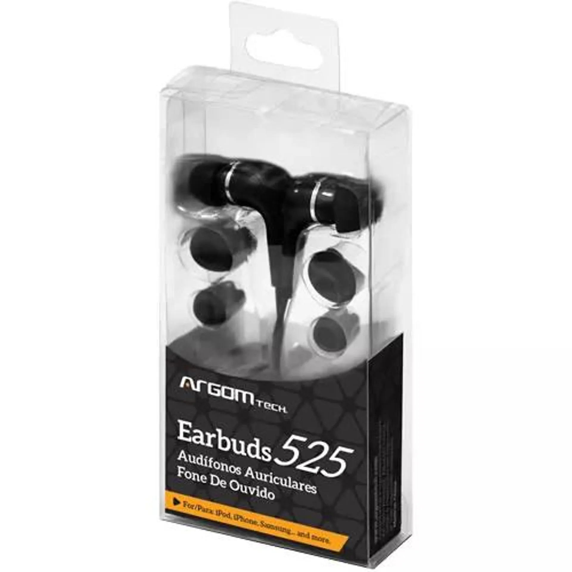 Audifono Earbuds 525 negro pn: ARG-HS-0525B