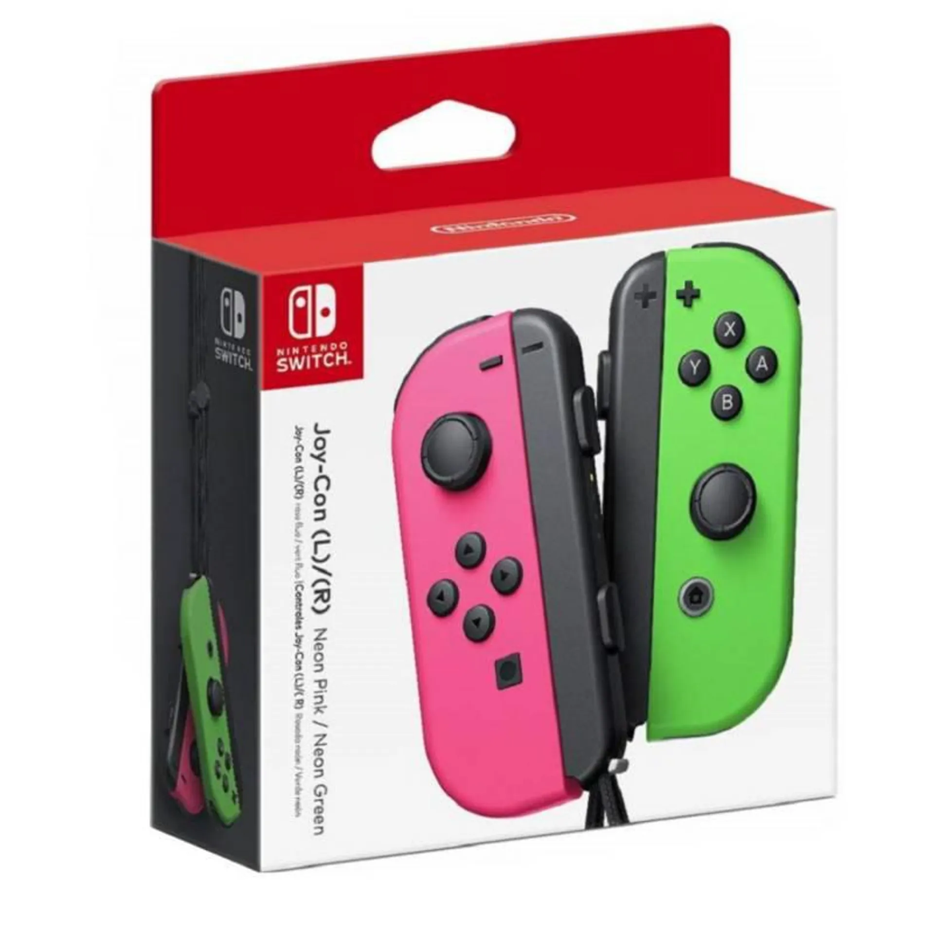 Joy Con Neon Pink (L)/Neon Green (R)