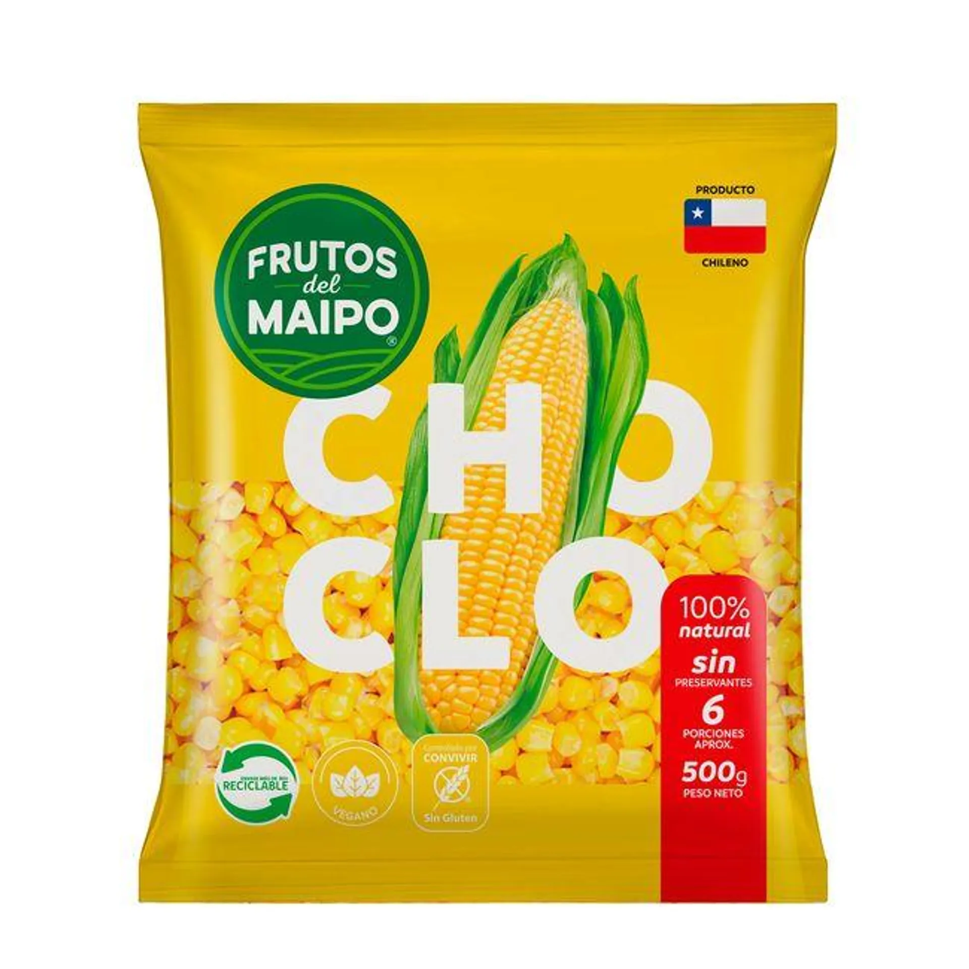 Choclo En Granos Frutos del Maipo 500 g