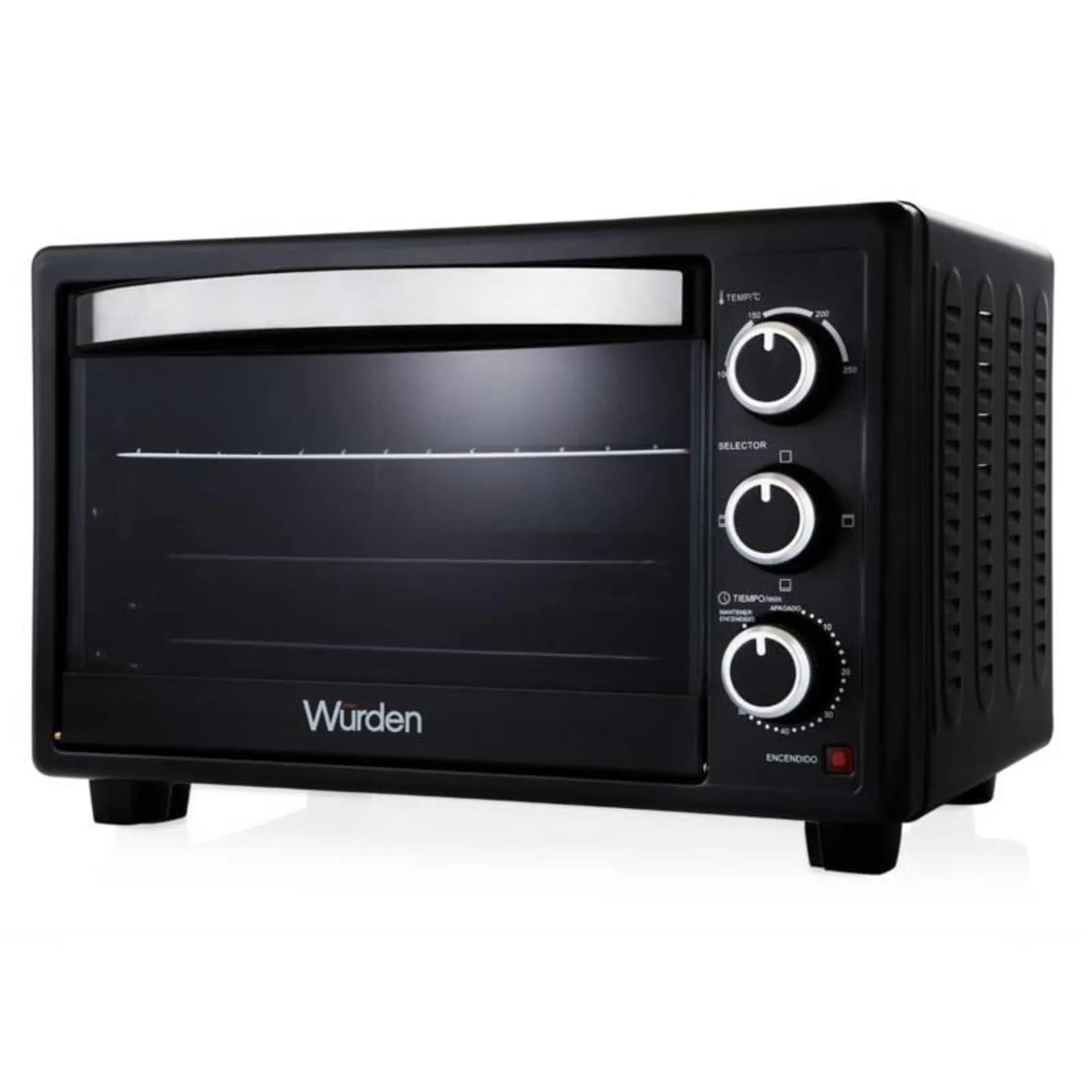 Horno eléctrico negro 25 litros WEO-25