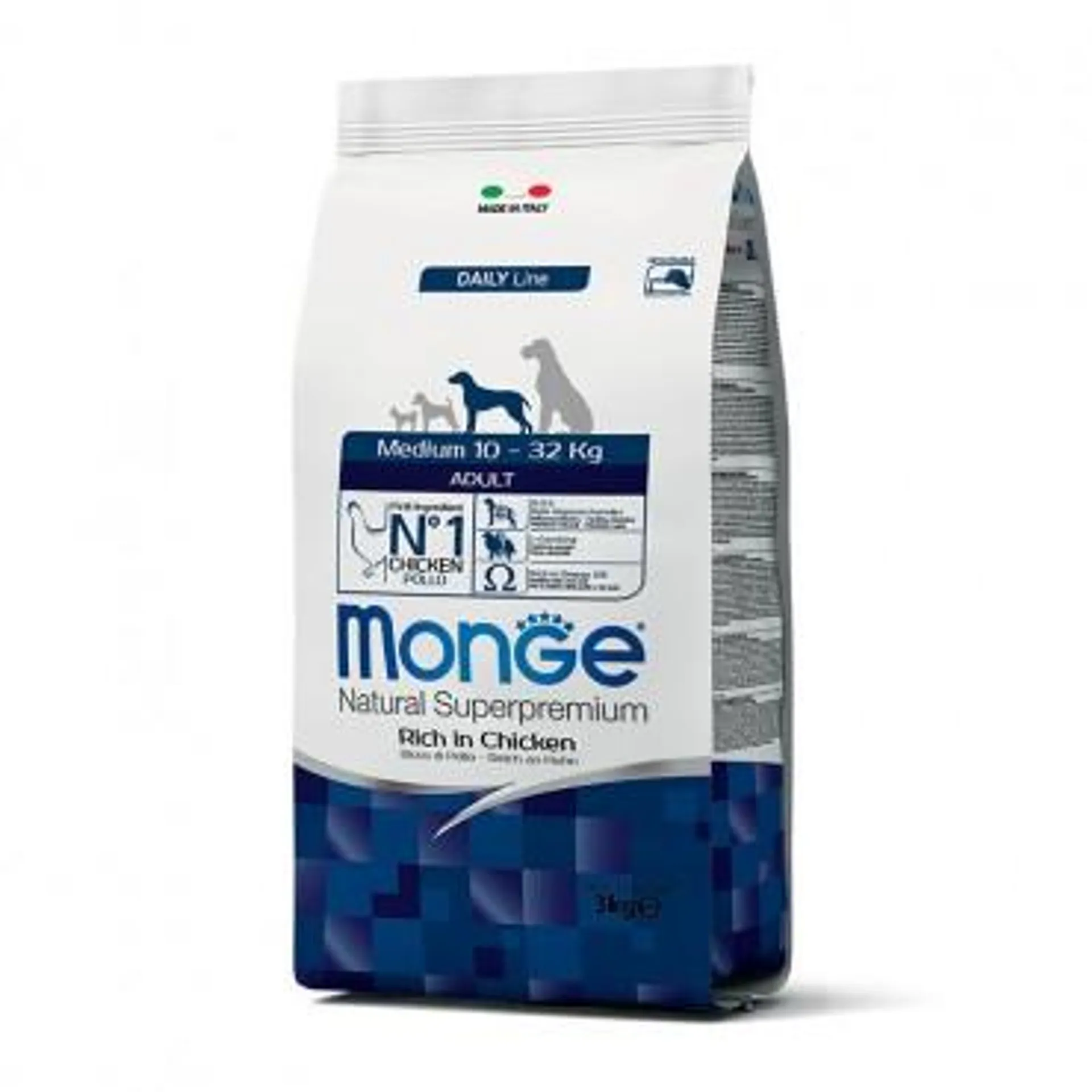 MONGE MEDIUM ADULT CHICKEN 3 KG