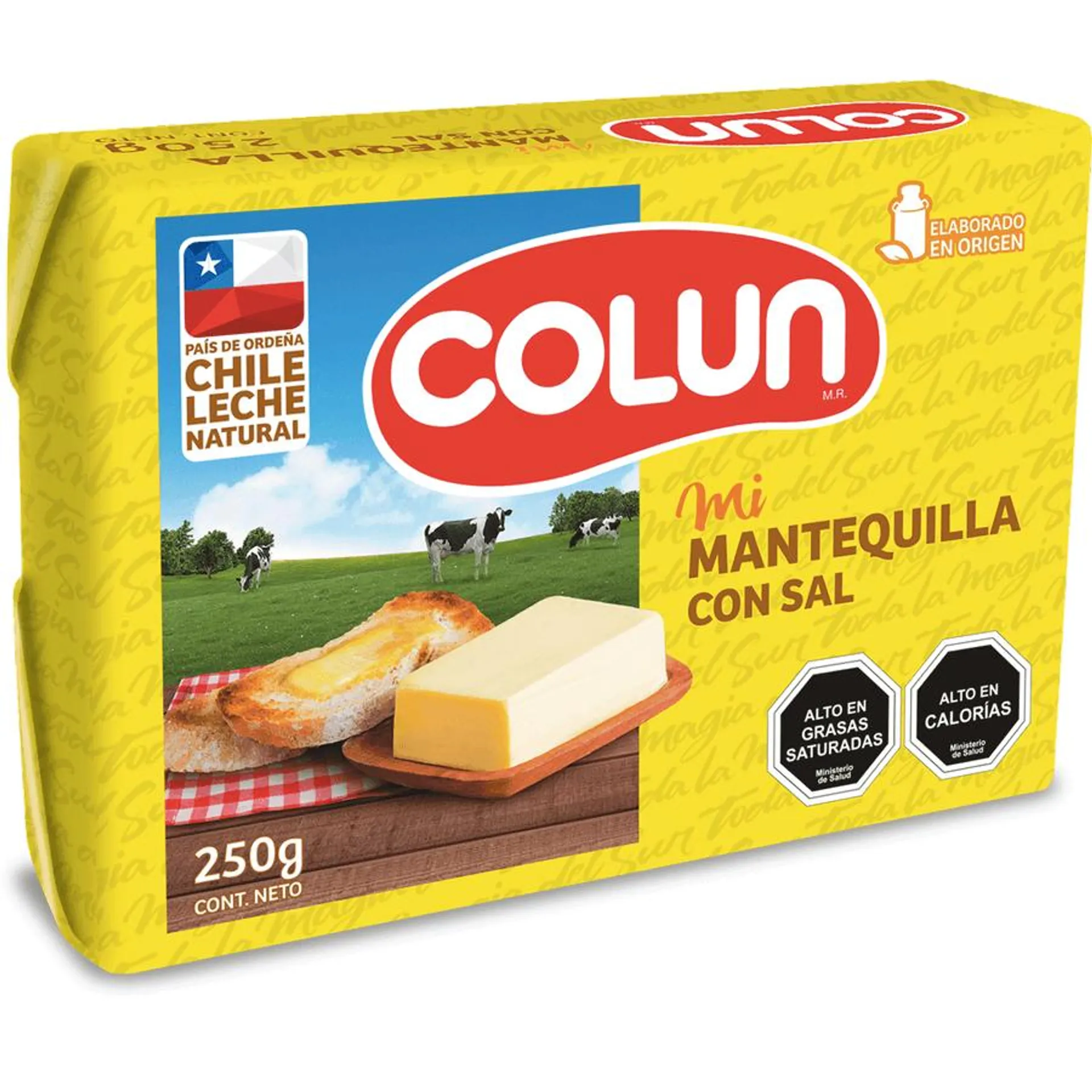 Mantequilla Colun Con Sal 250 g