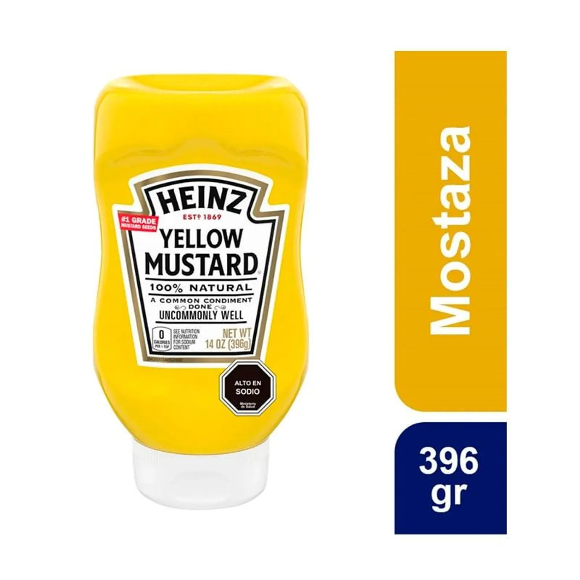 Mostaza Heinz Yellow Squeeze 397 Grs