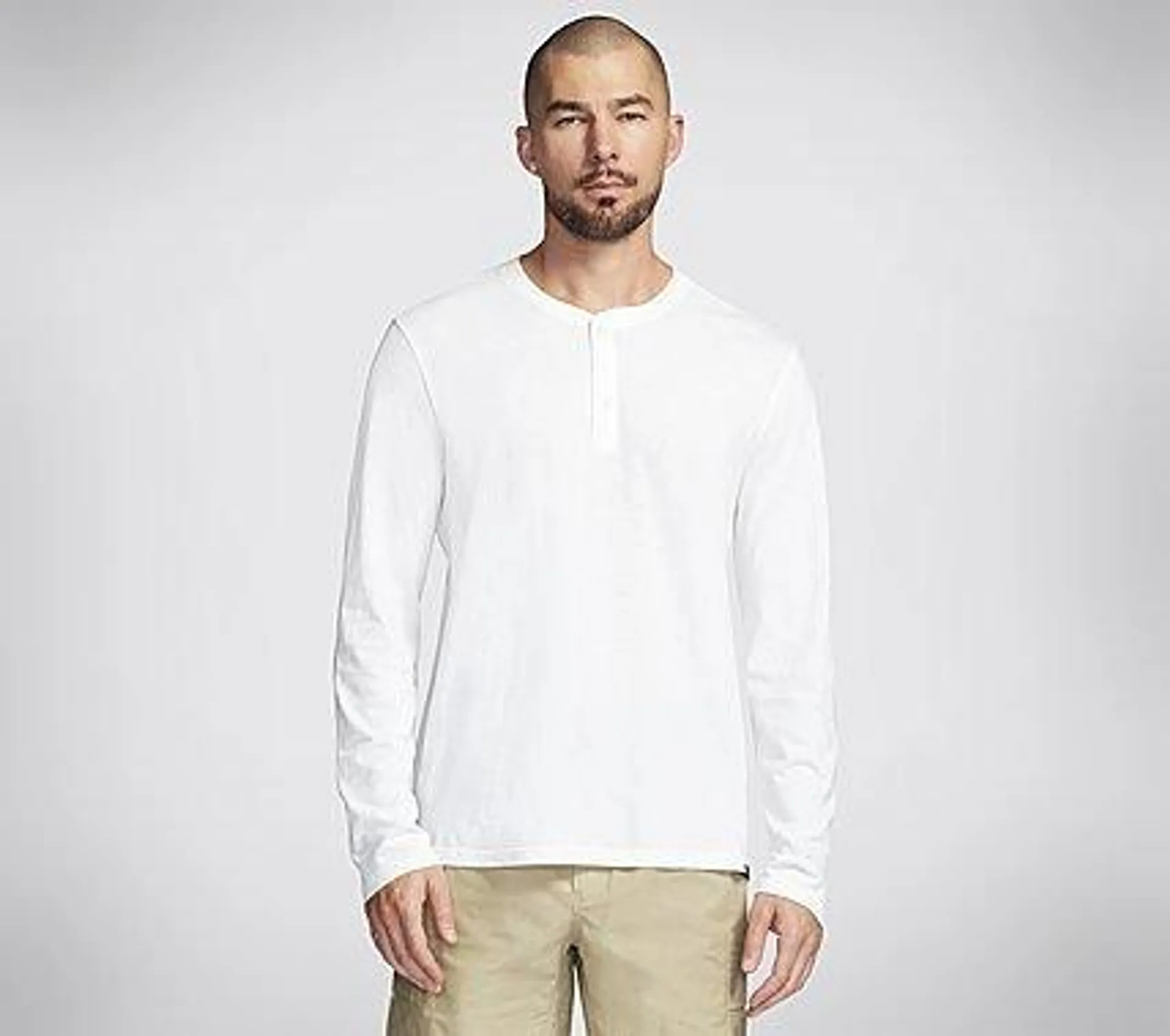 Men's Long Sleeves - Skech-Breeze Slub Henley