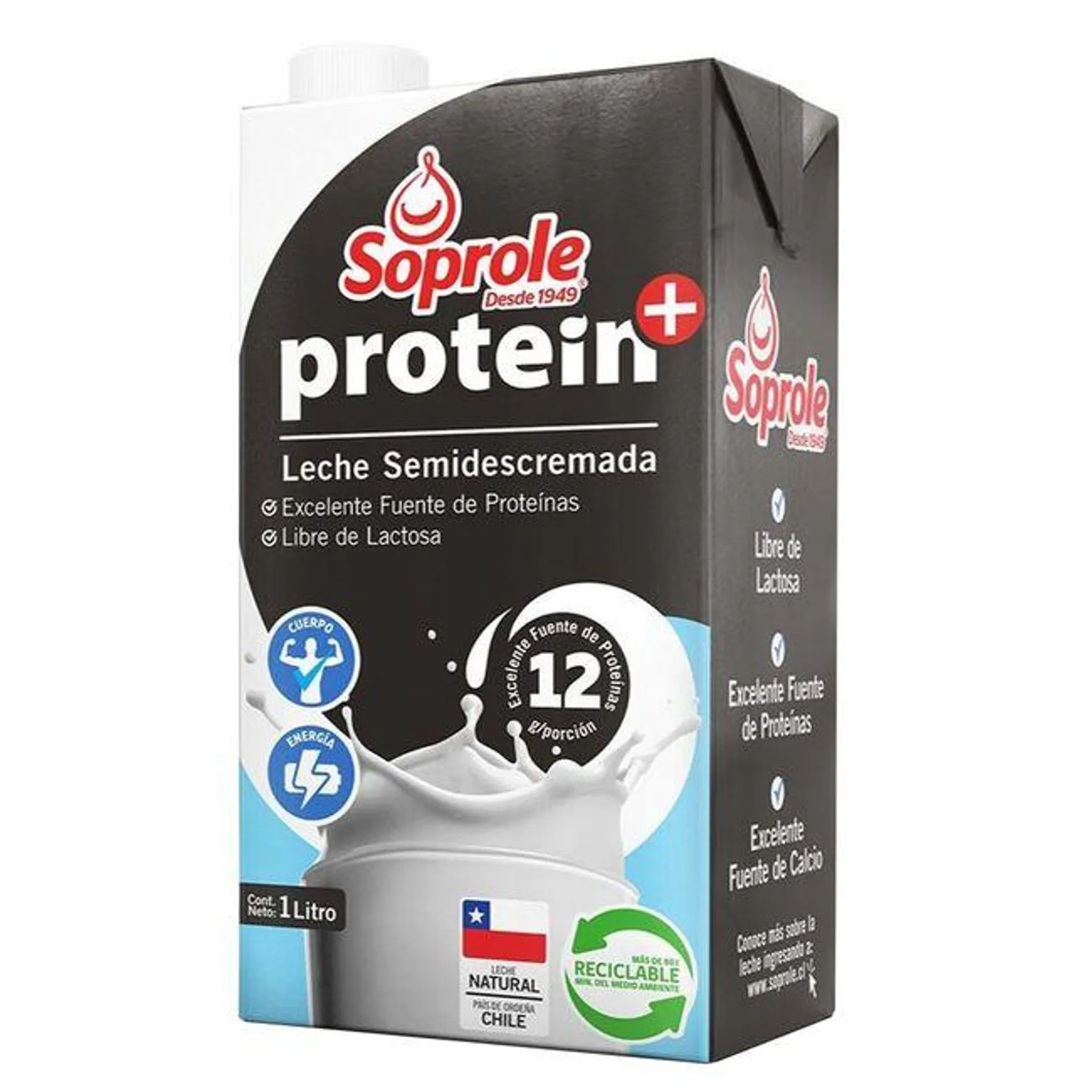 Leche Soprole Proteína Natural 1 L