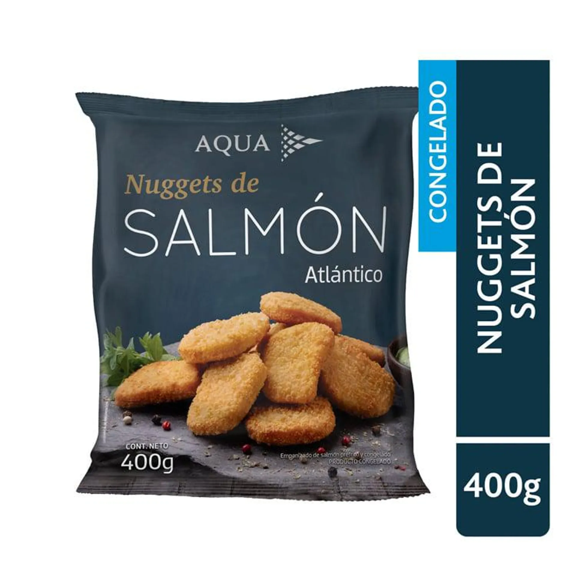 Nuggets Salmón Aqua 400 gr