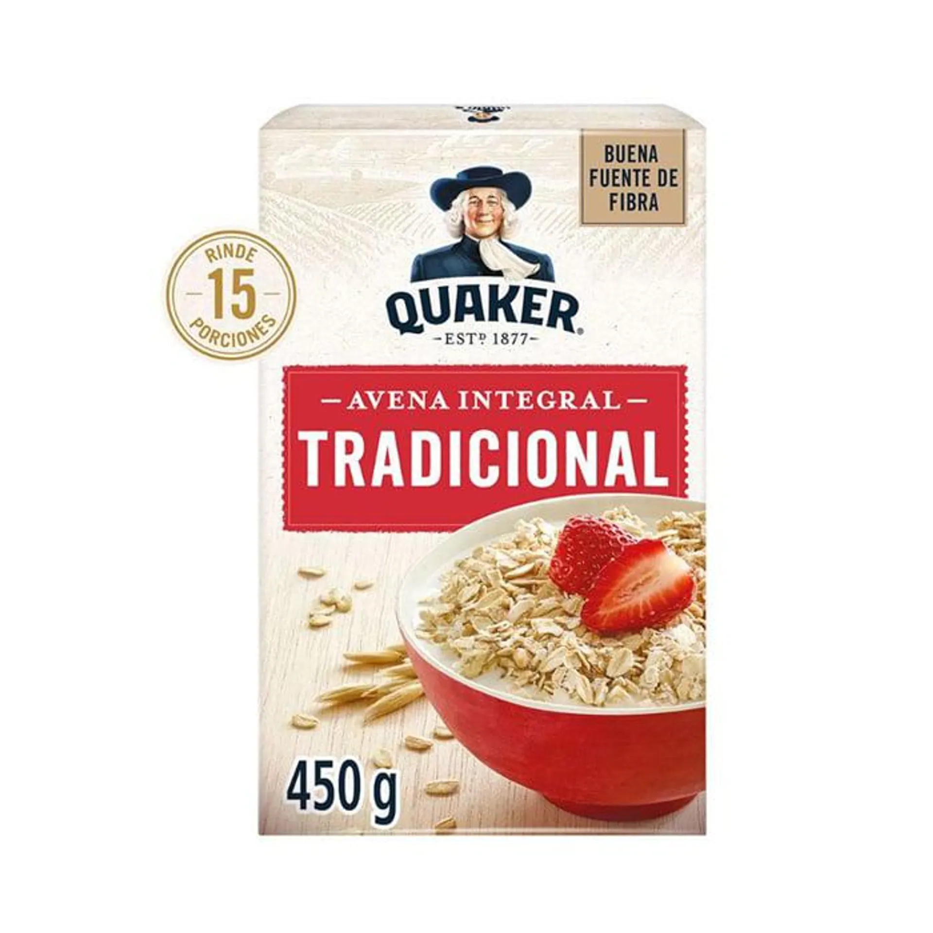 Avena Quaker Tradicional 450 gr