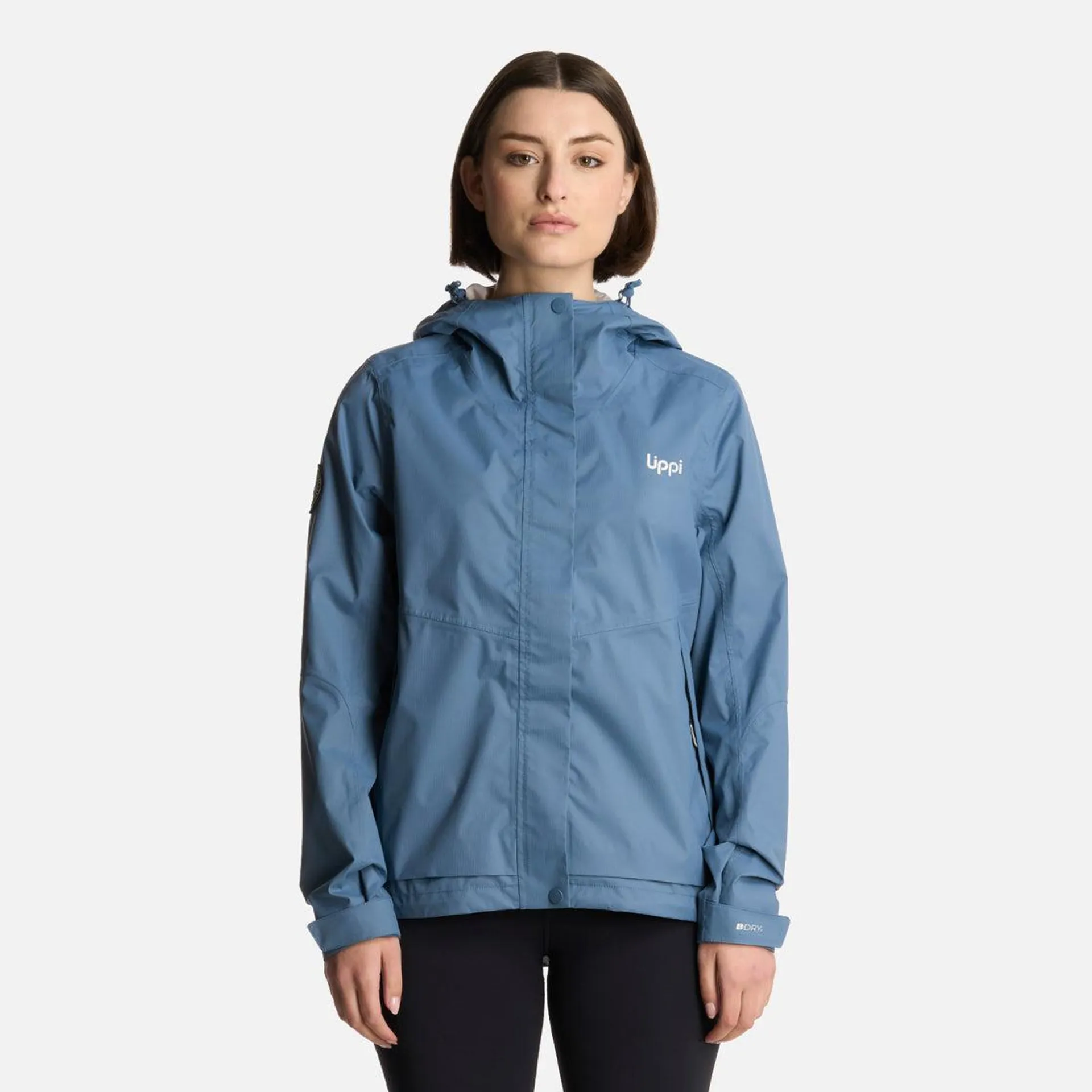 Chaqueta Mujer Blizzard B-Dry Hoody Jacket Azul Piedra Lippi