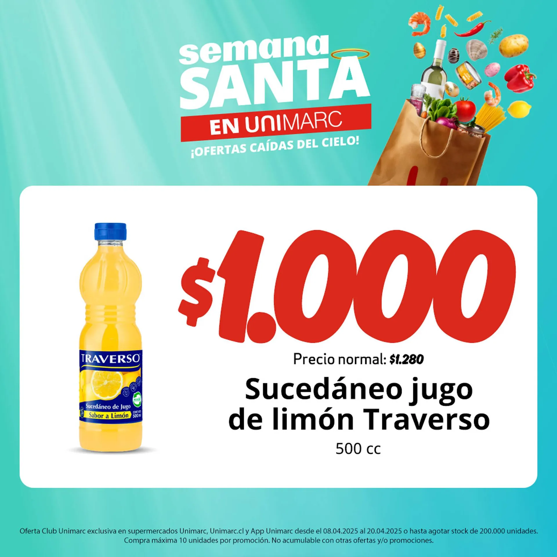 Catálogo de Catálogo Unimarc 13 de abril al 20 de abril 2025 - Página 1