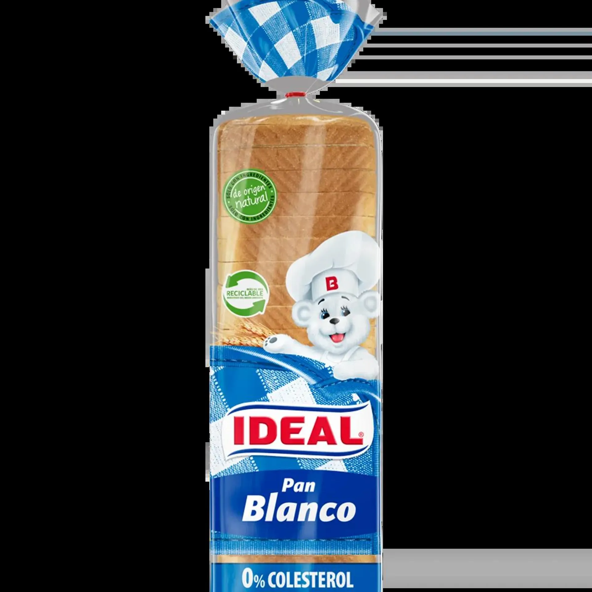 Pan Blanco Ideal 550 Grs