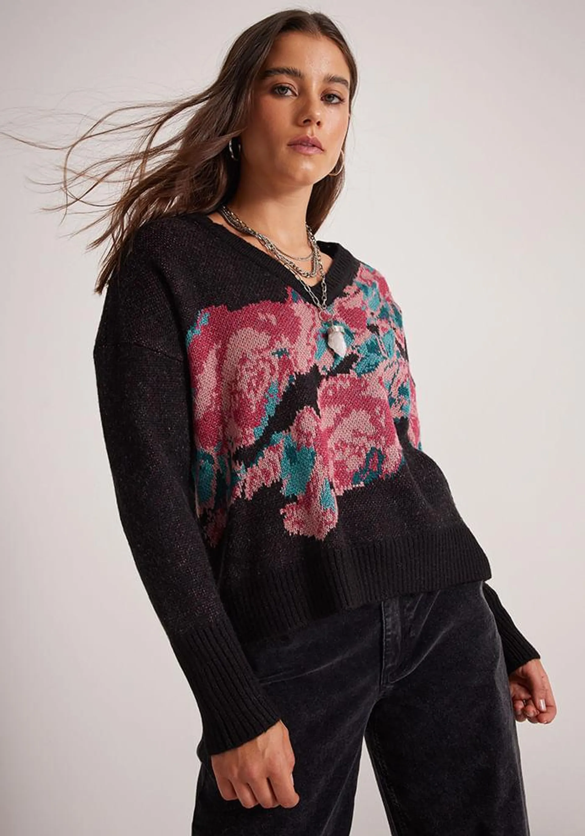 Sweater Jacquard