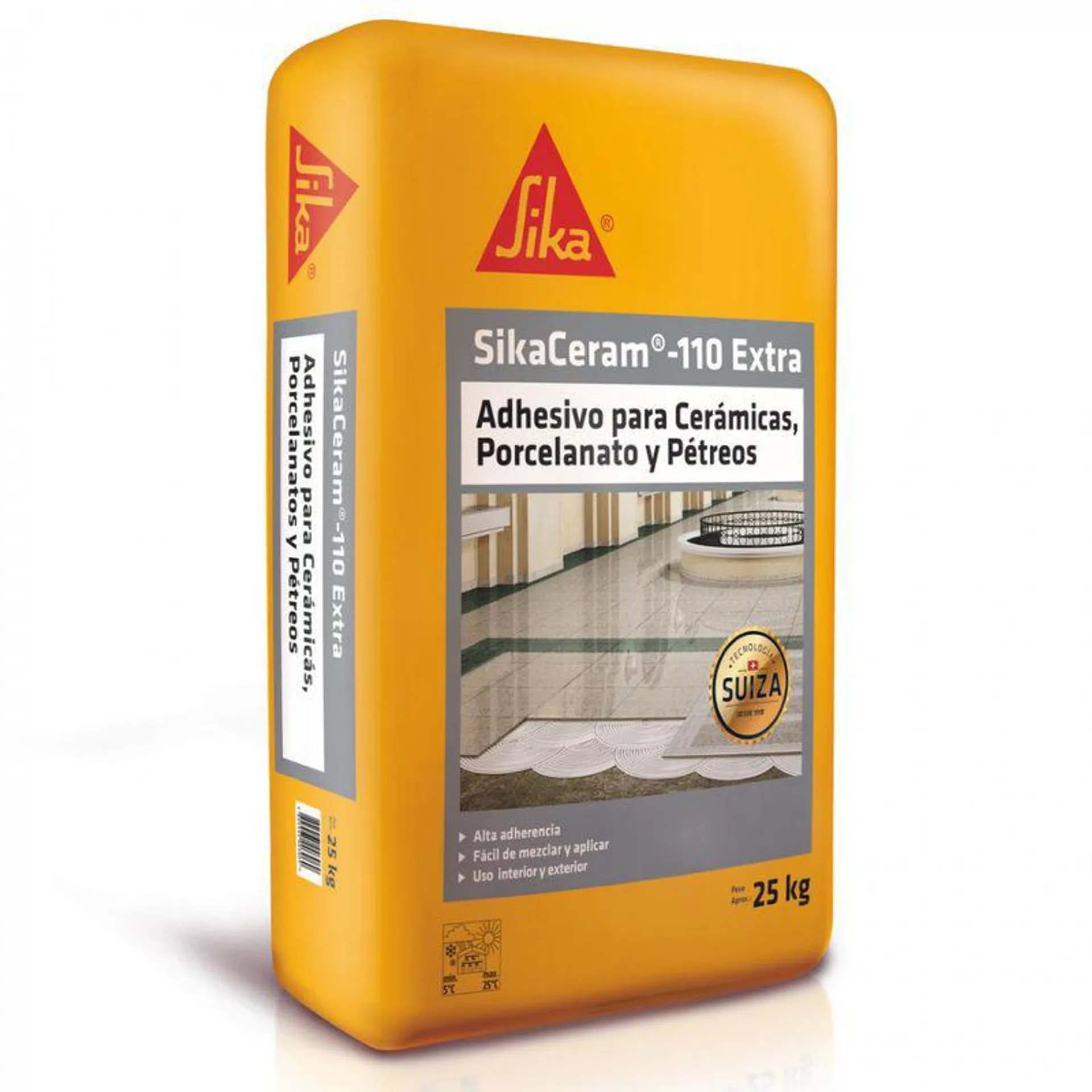 Adhesivo cerámico polvo SikaCeram-110 Extra 25 kg