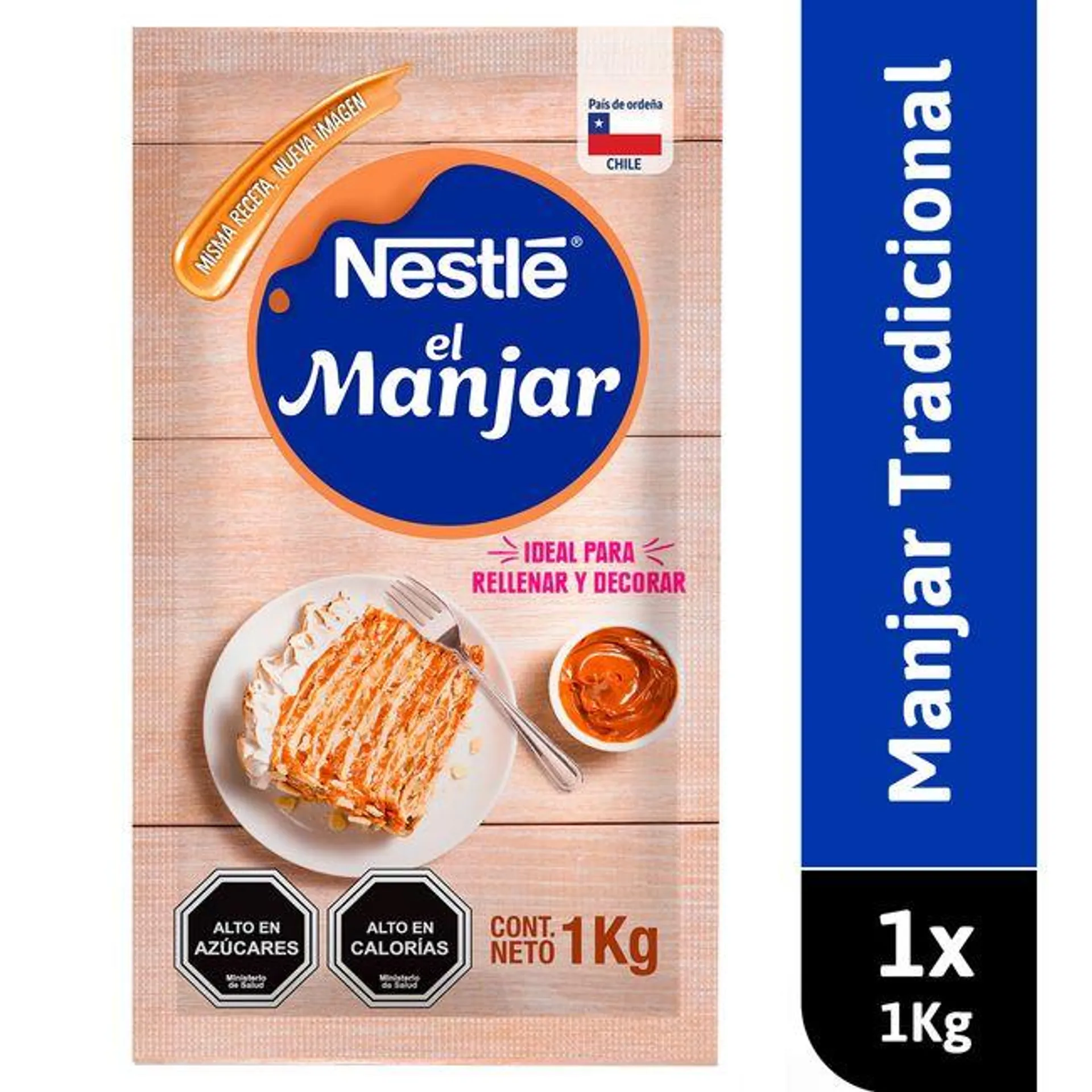 Manjar Tradicional Nestlé Bolsa 1 kg