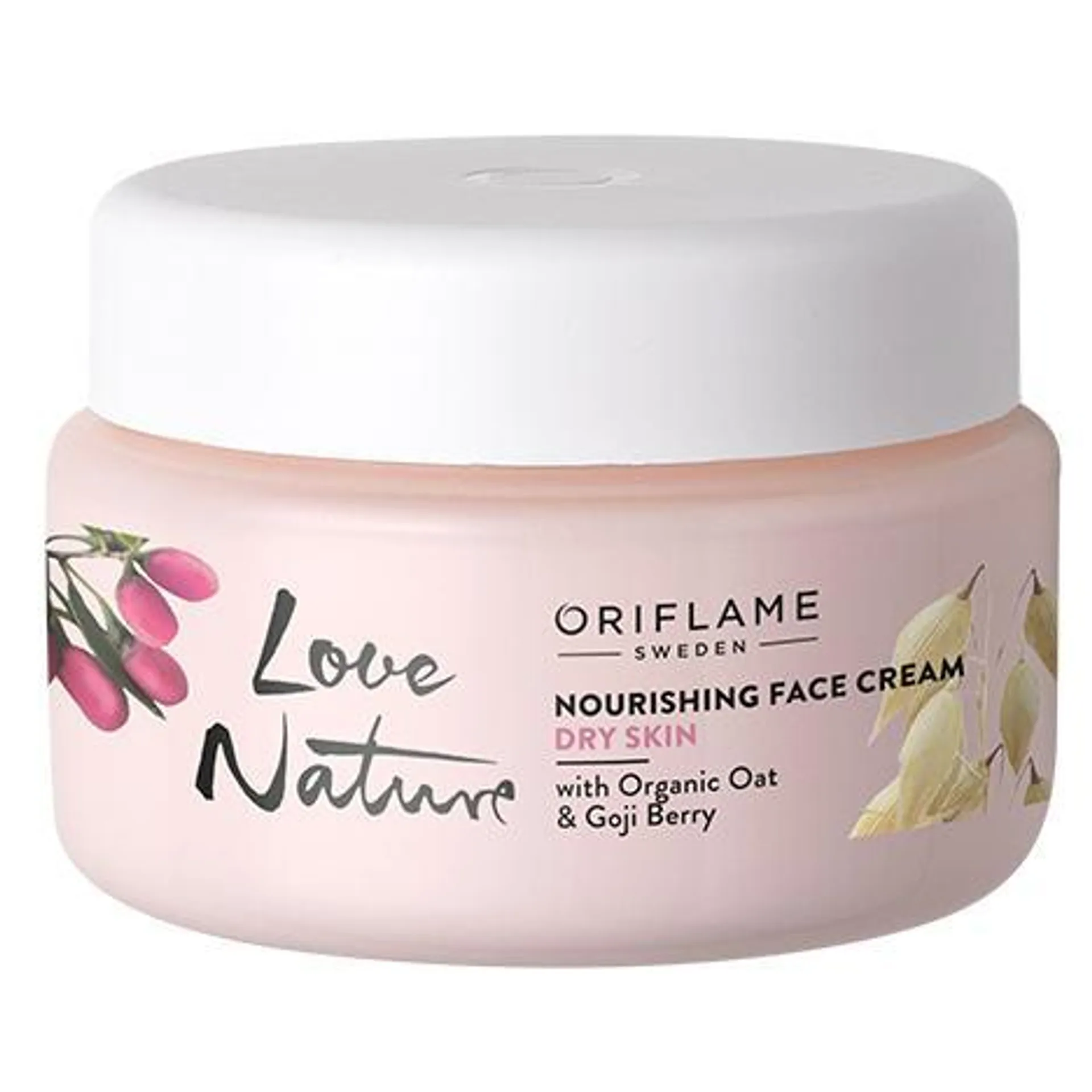 Nourishing Face Cream with Organic Oat & Goji Berry