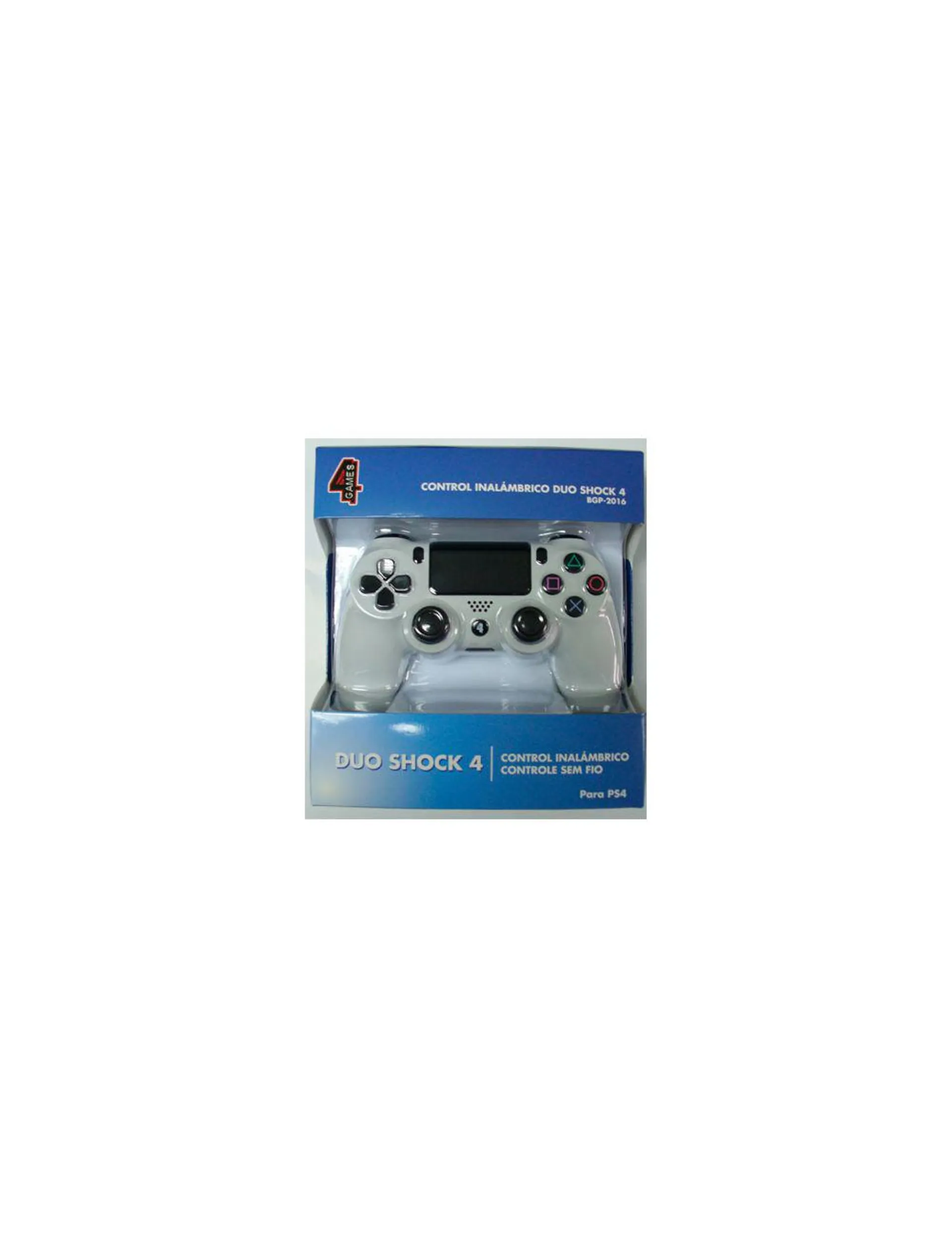 Control Duo Shock 4 Games Blanco PS4
