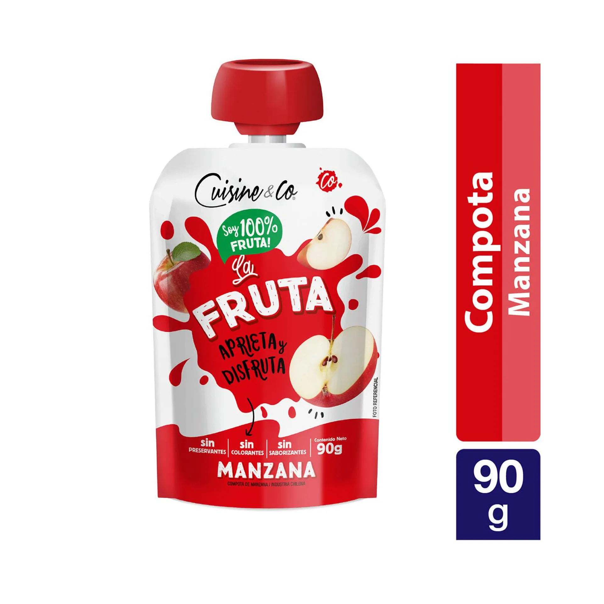 Compota manzana 90 g