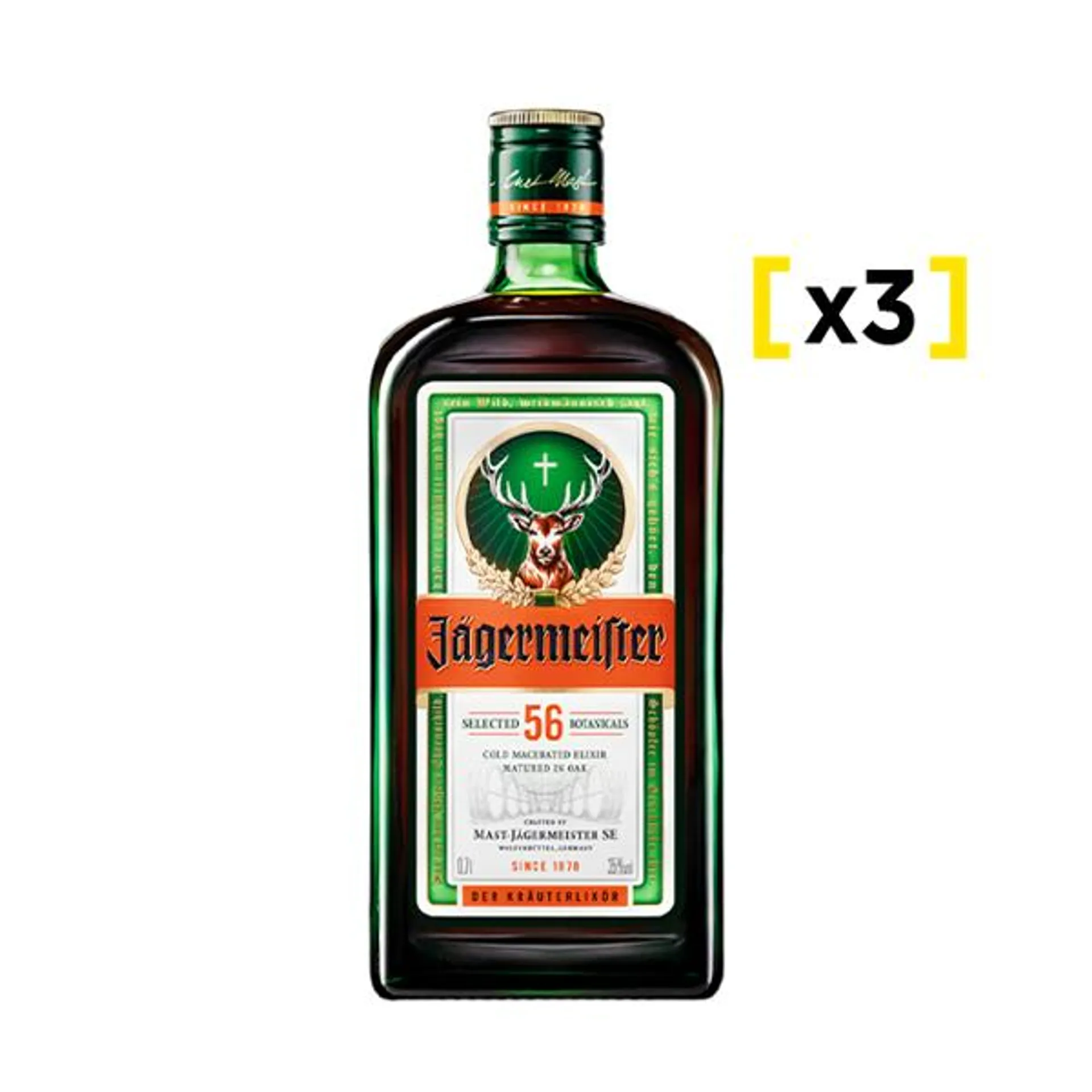 Jagermeister 700 CC x3