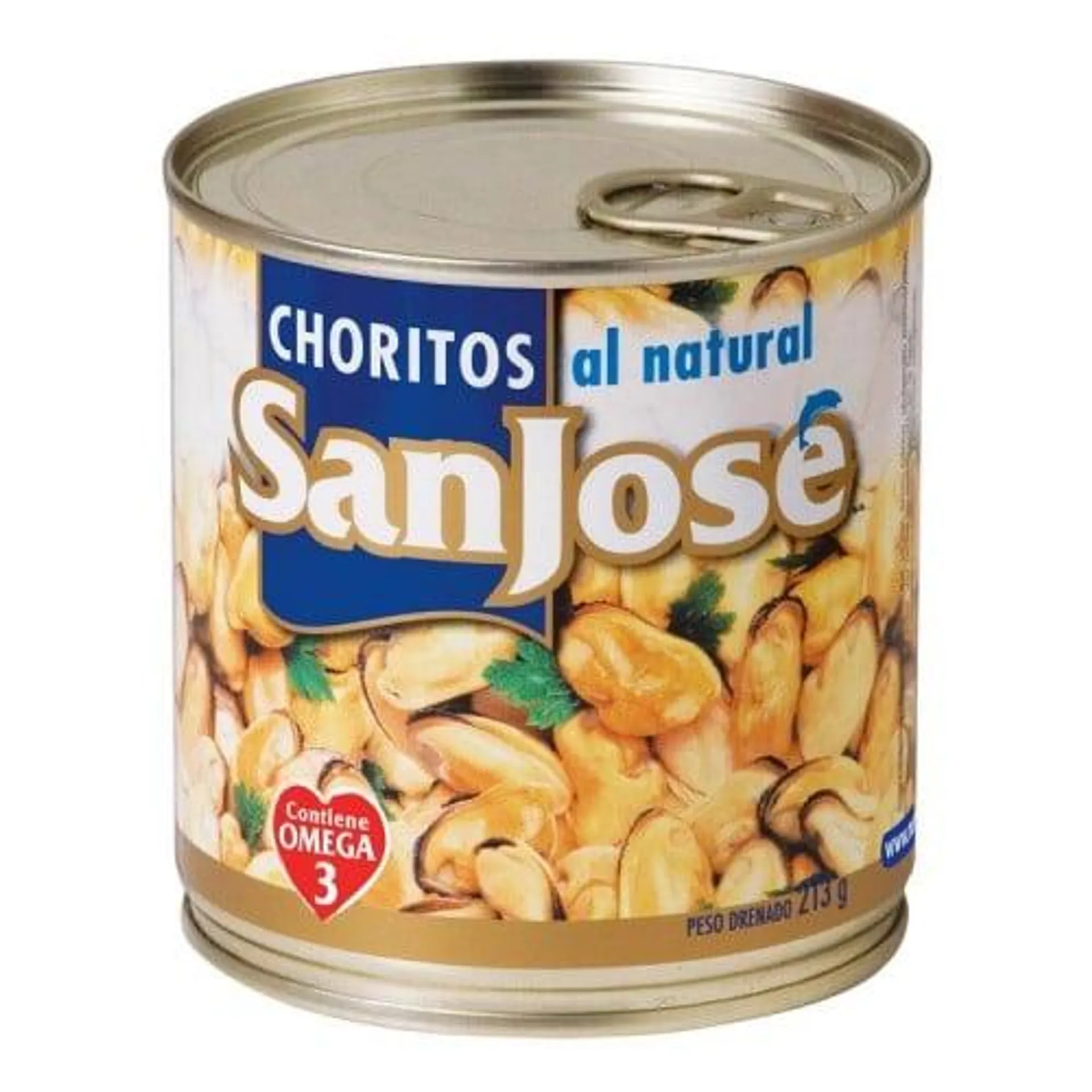 Choritos San José Natural 425 gr