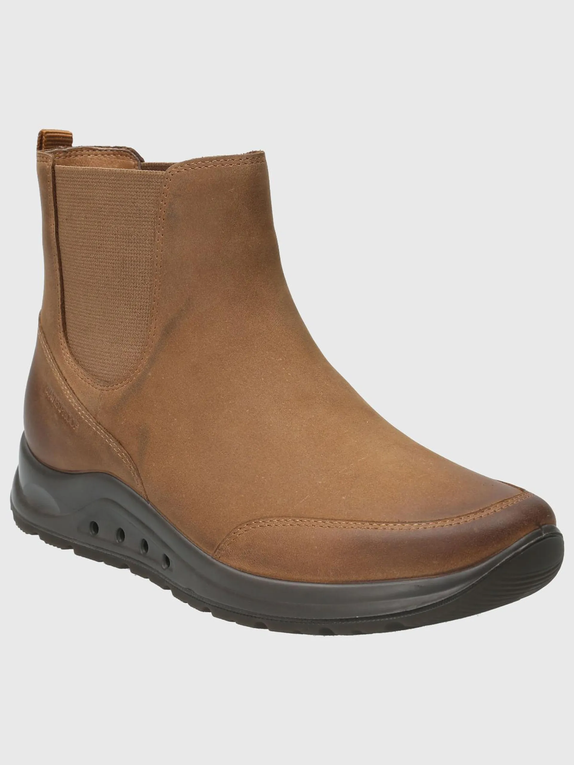 Botin Cuero Mujer Coley Café