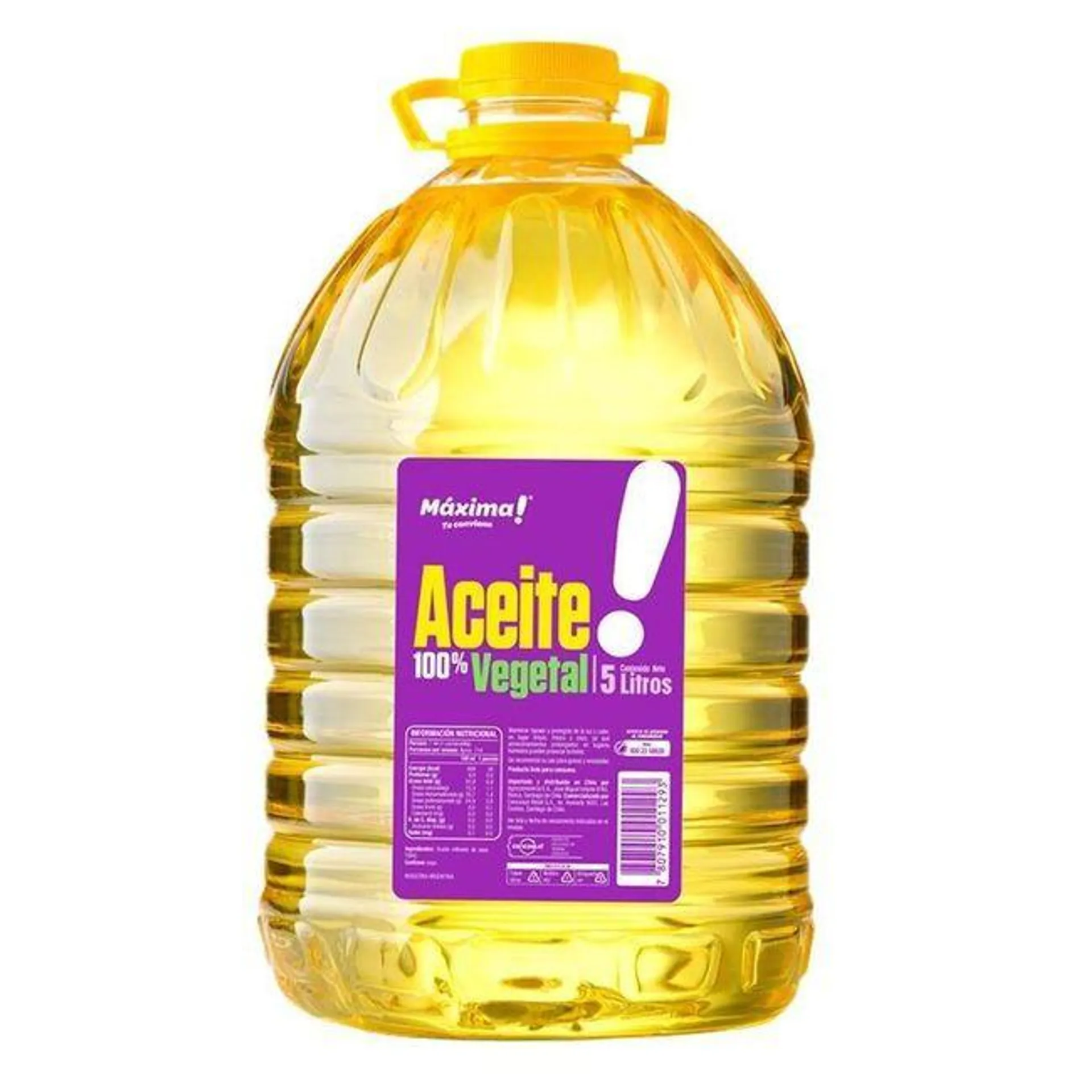 Aceite 100% vegetal 5 L