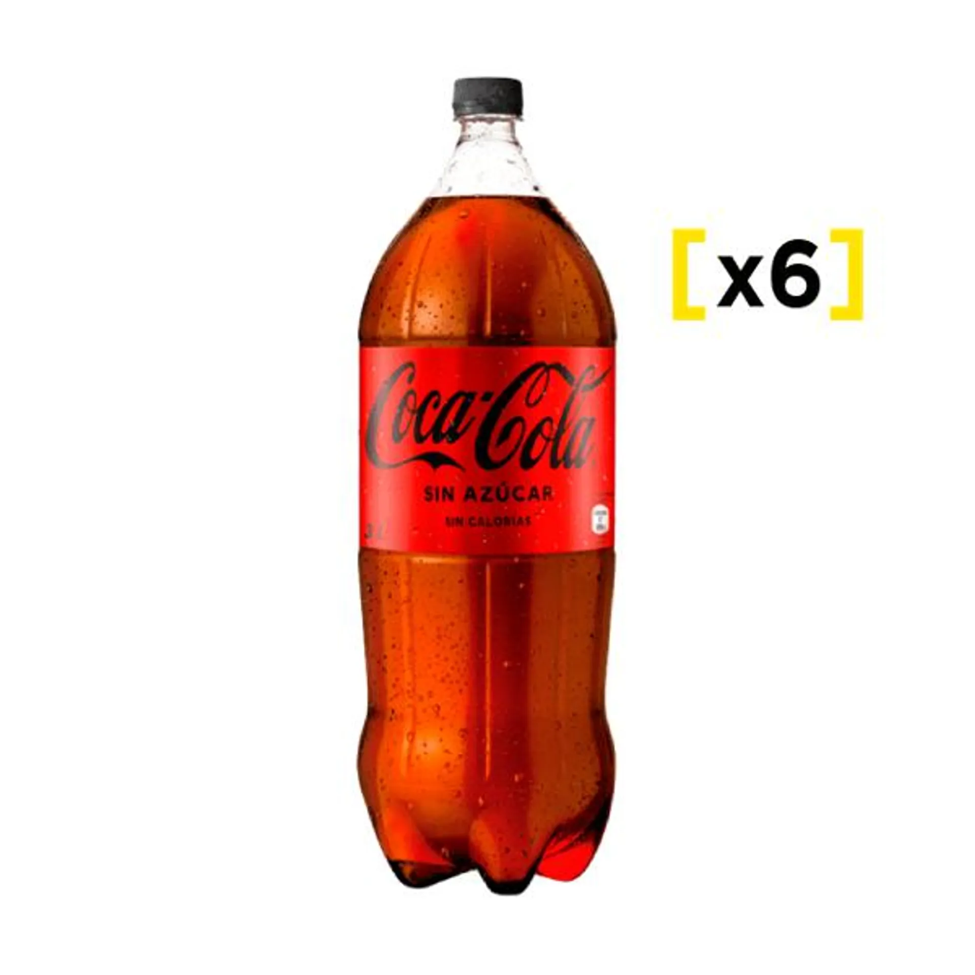 Coca Cola Zero 3 litros x6 | Liquidos.cl