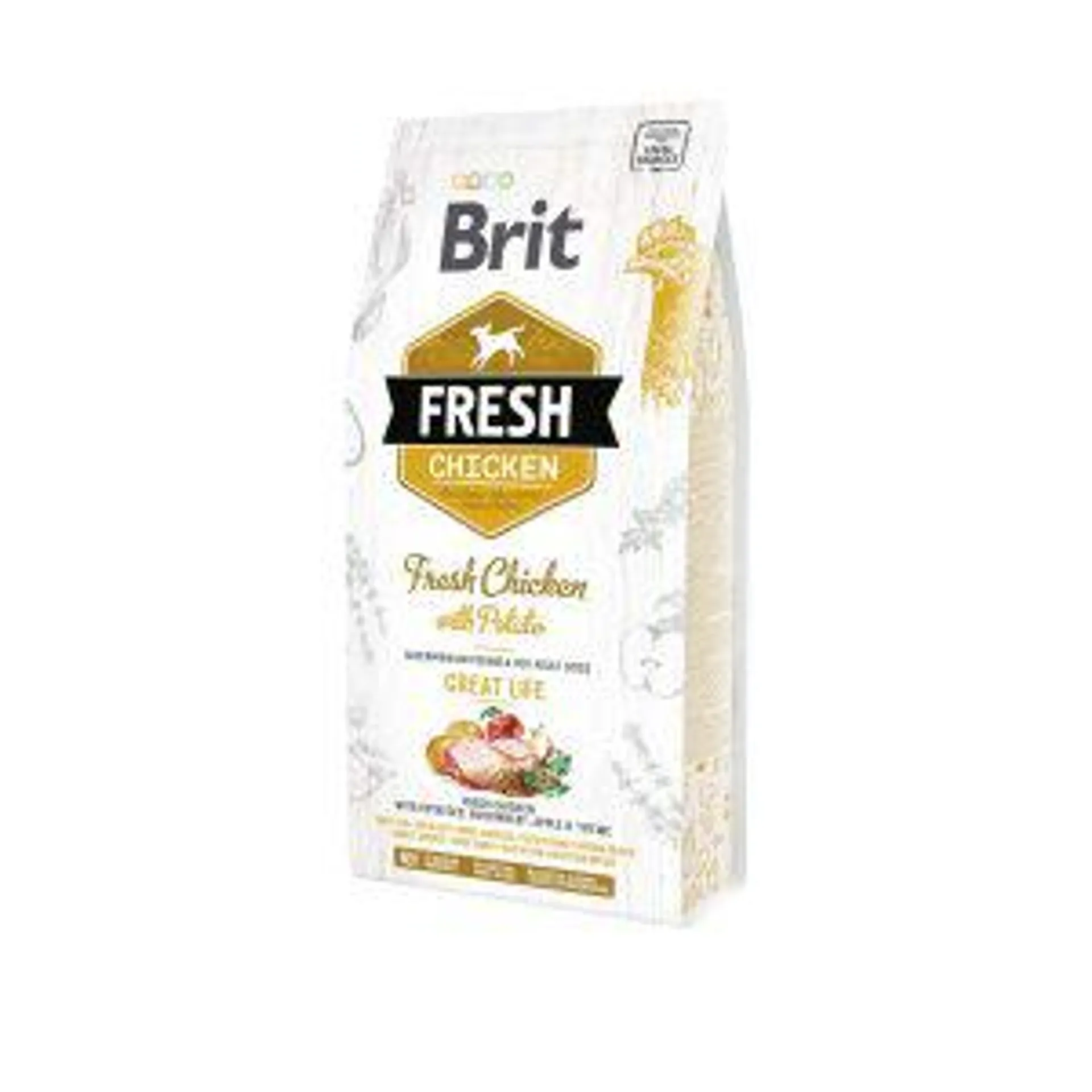 Brit Fresh Perro Adulto Chicken with Potato 12 Kgs