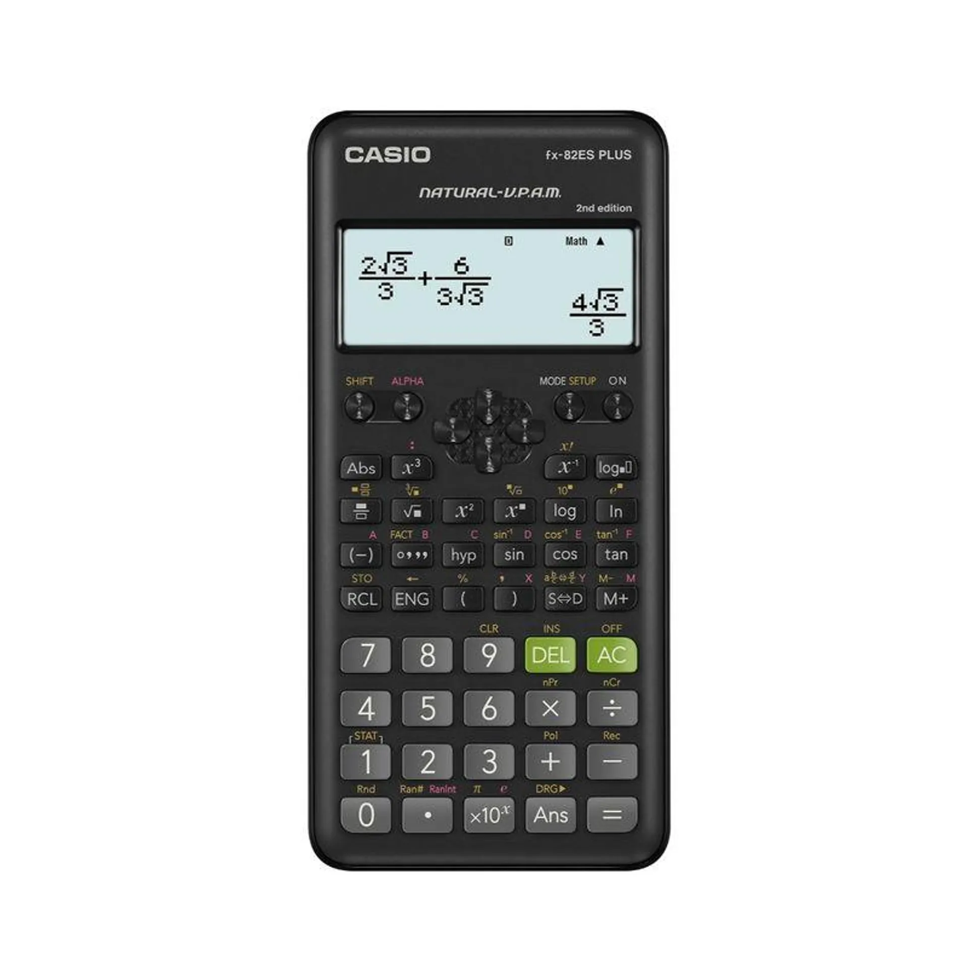 CASIO CALCULADORA CIENTIFICA CASIO FX-82ES PLUS BLACK