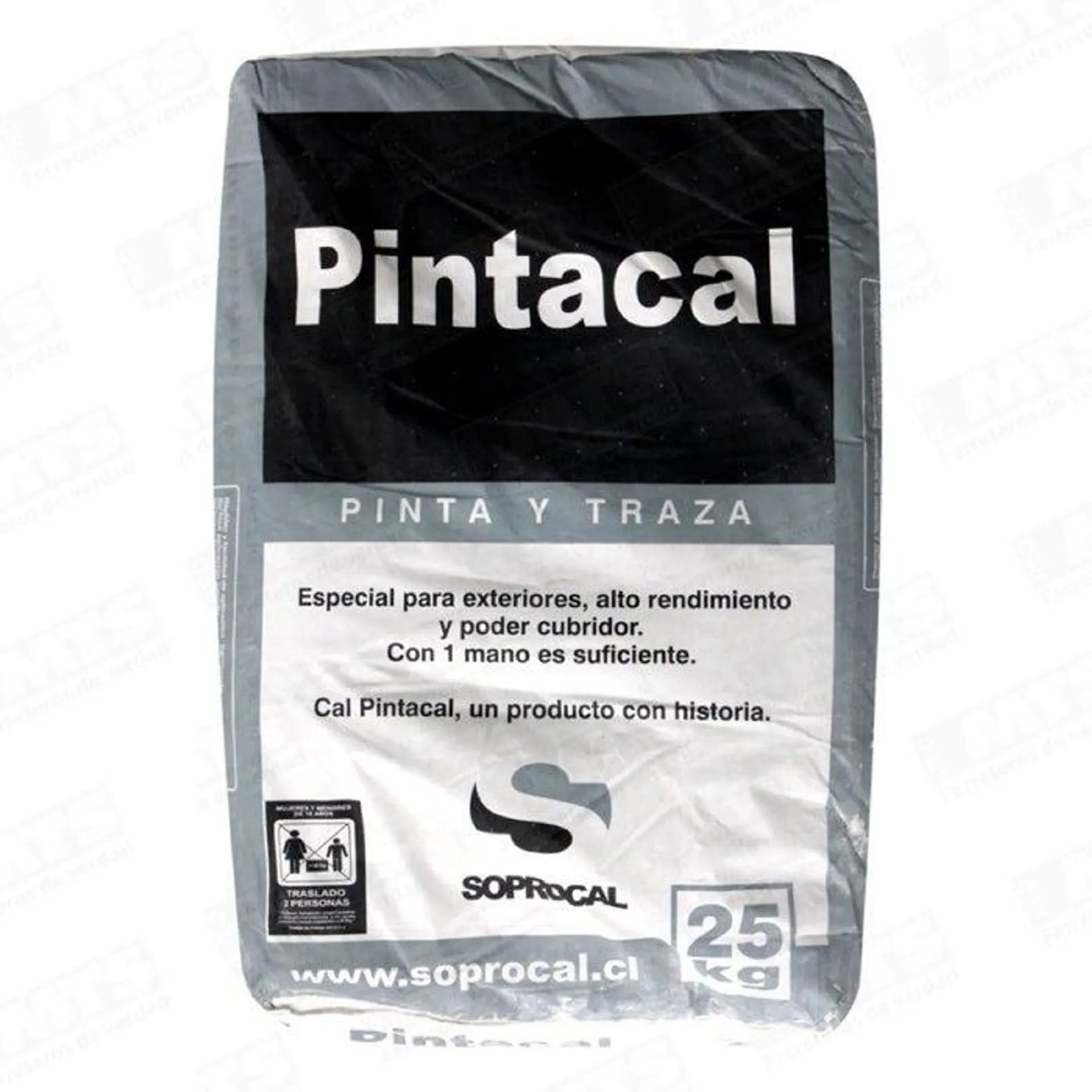 CAL PINTA-CAL SACO 25 KGS