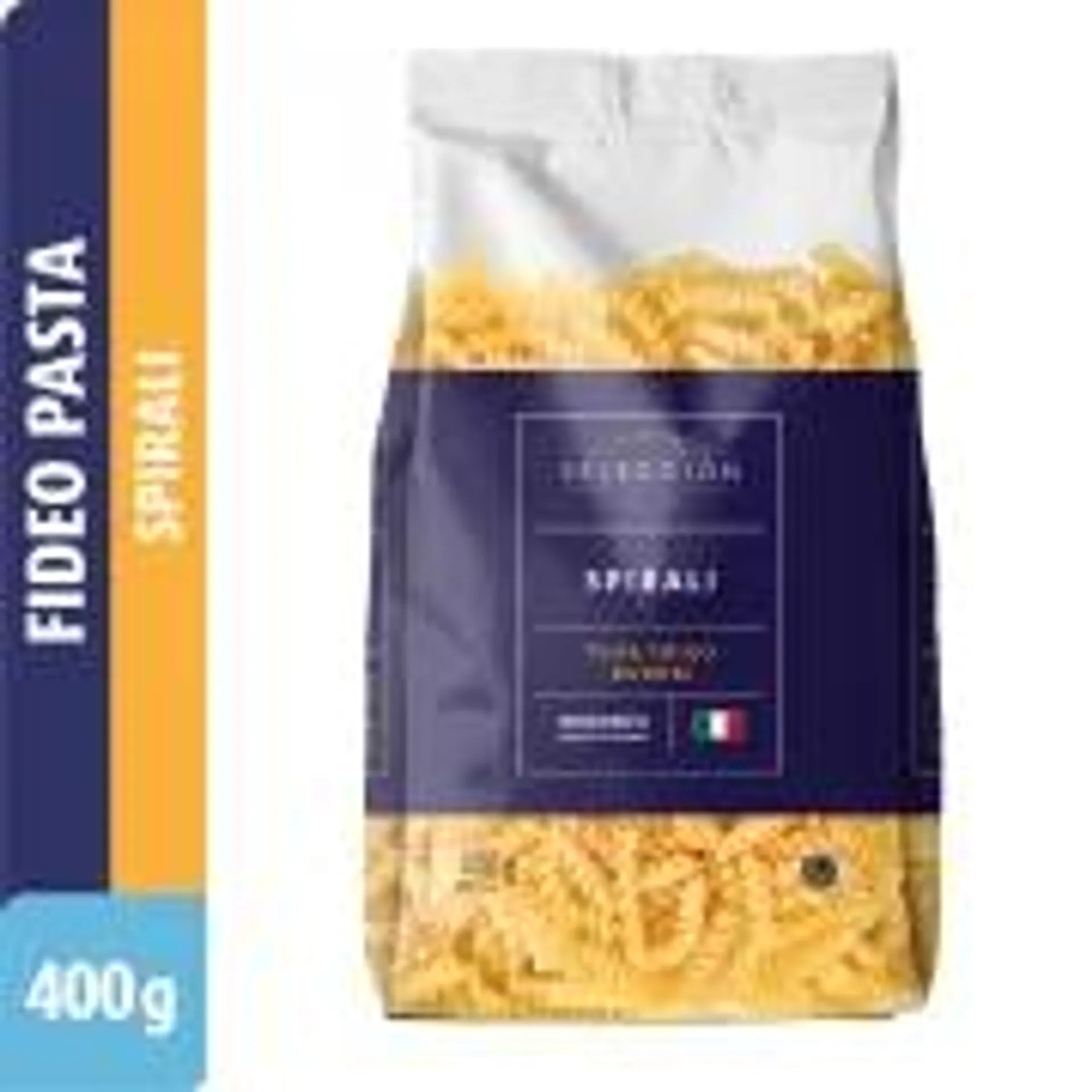 Fideo Pasta Spirali Bolsa, 400 g