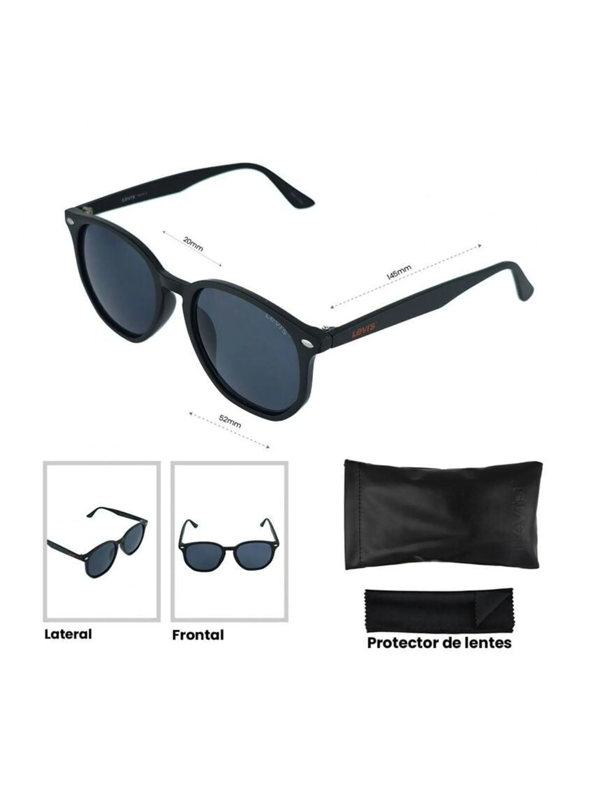 Lentes de Sol Levis X14075 Outlook Unisex