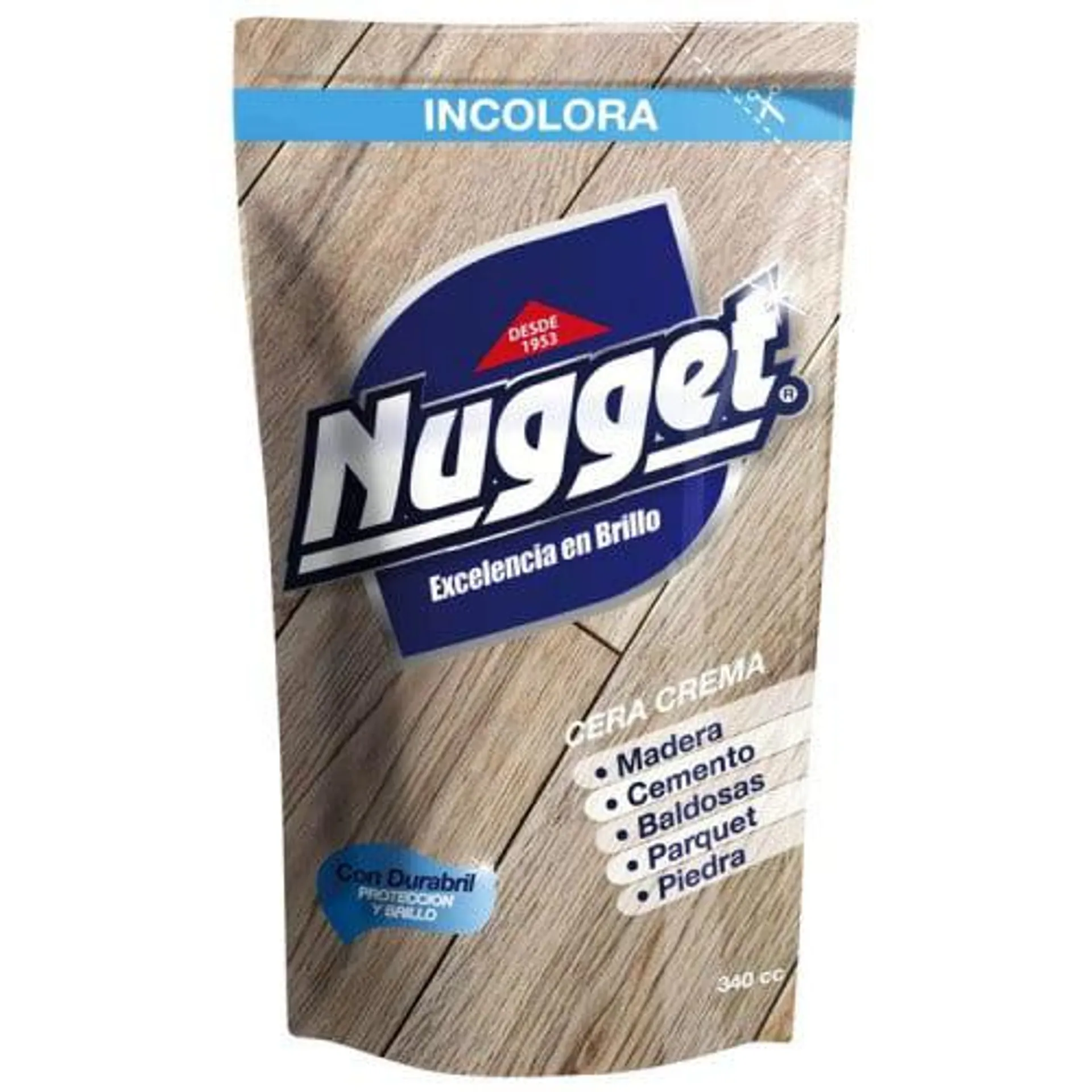 Cera Nugget Incolora 340Cc Doypack