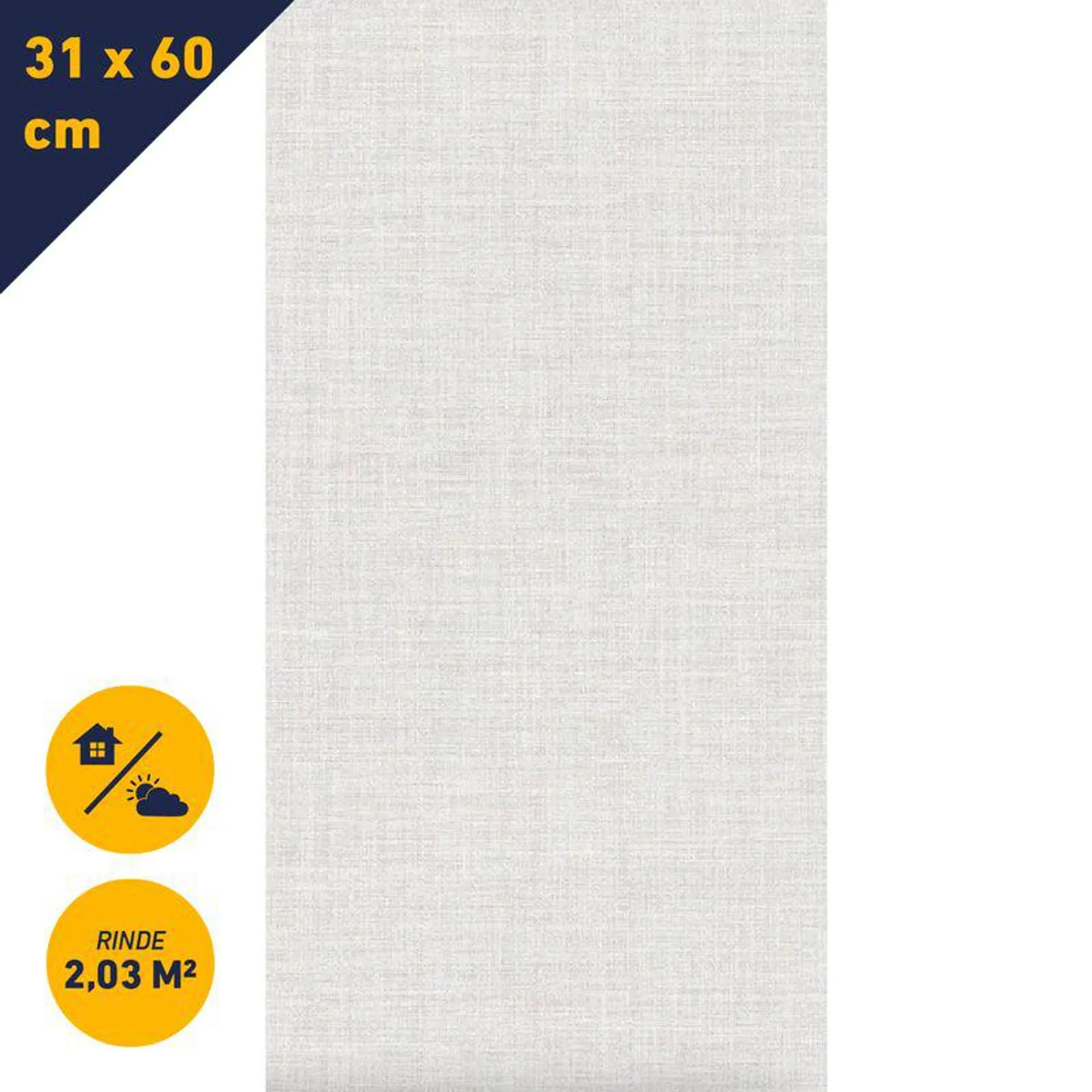 Cerámica Piso Capri Ivory Mate 31 X 60 cm 2,03 M2