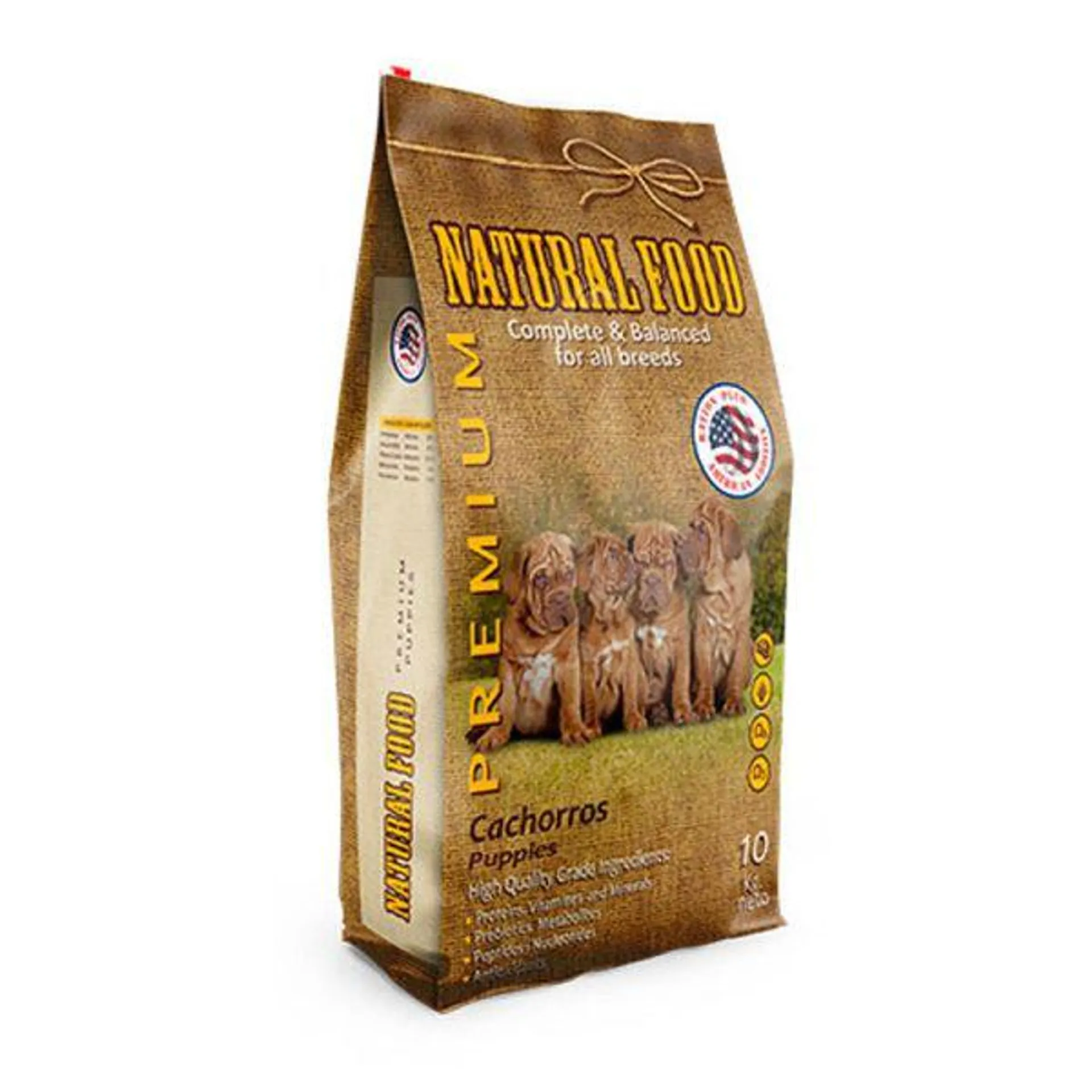 Natural Food Perro Cachorro Premium 10 Kg