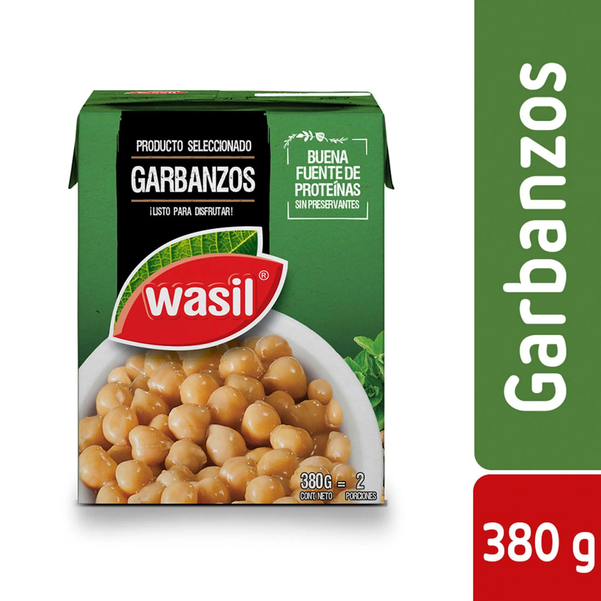 Garbanzos Wasil Caja 380 g